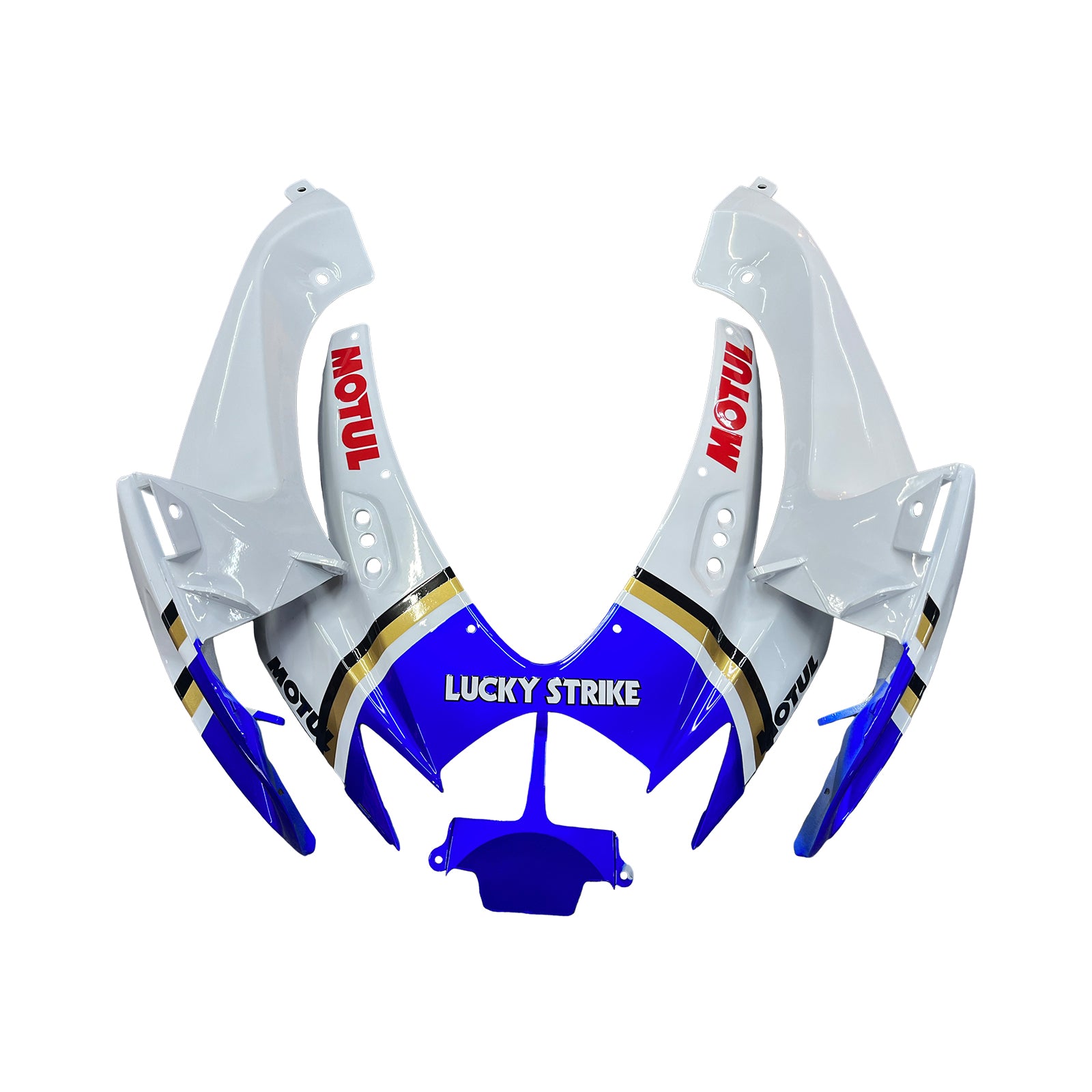 Range Amotopart 2006-2007 Suzuki GSXR 600 750 White Bleu Lucky Strike generico