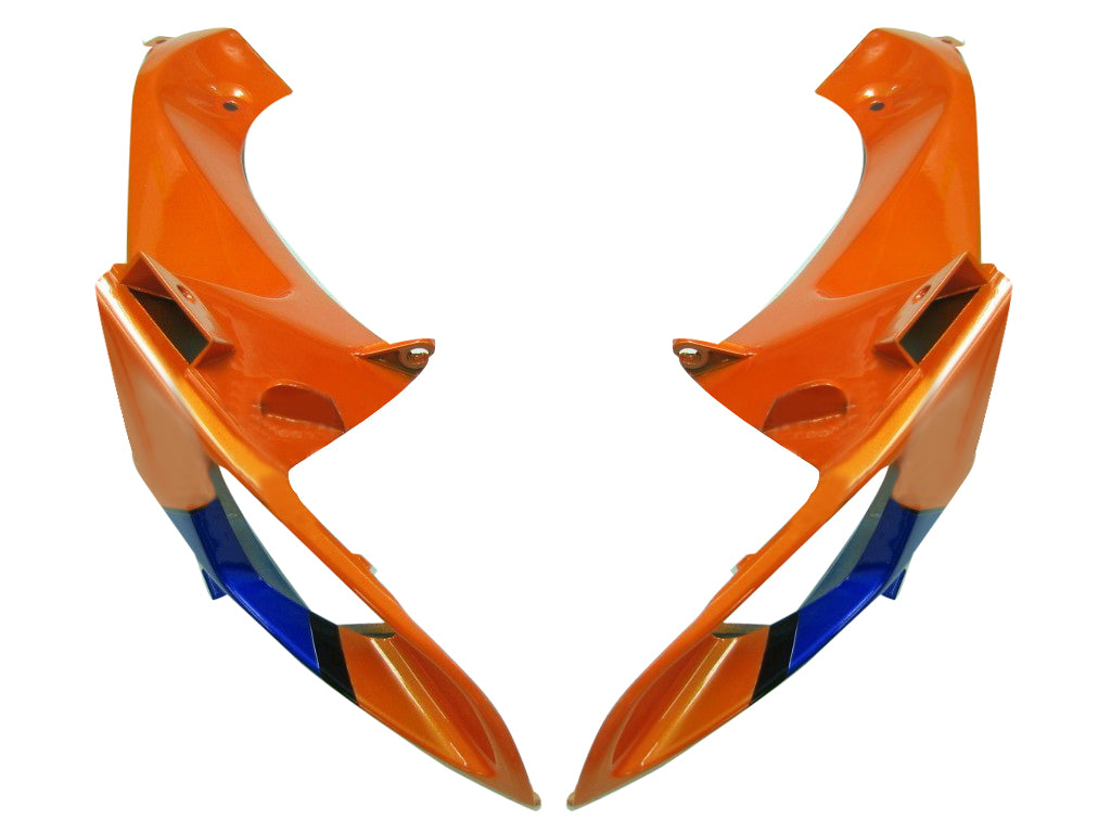Carénages Amotopart 2006-2007 Suzuki GSXR 600 750 Orange & Bleu Jordan Generic