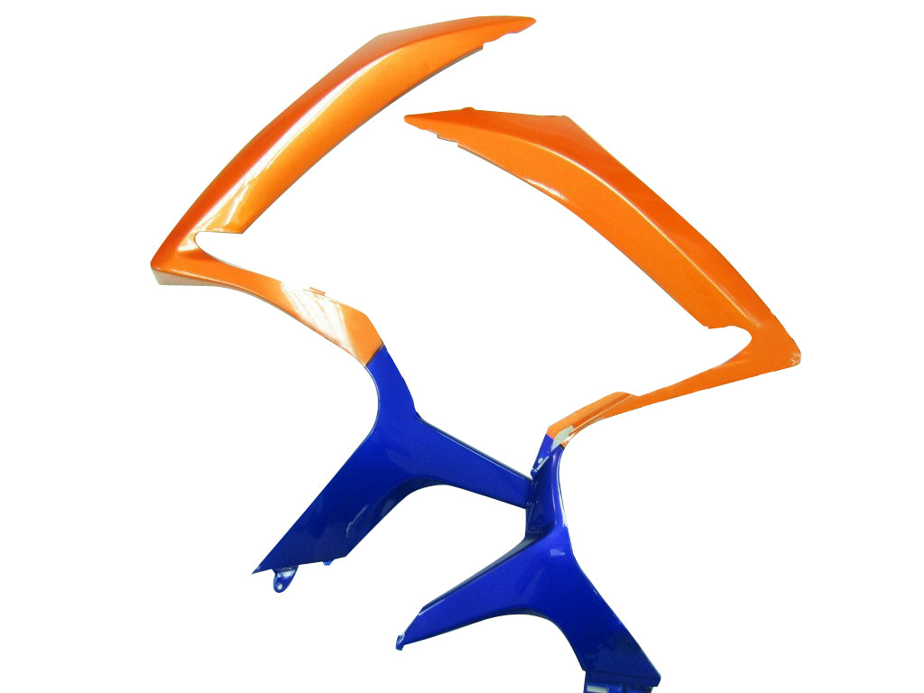 Carénages Amotopart 2006-2007 Suzuki GSXR 600 750 Orange & Bleu Jordan Generic
