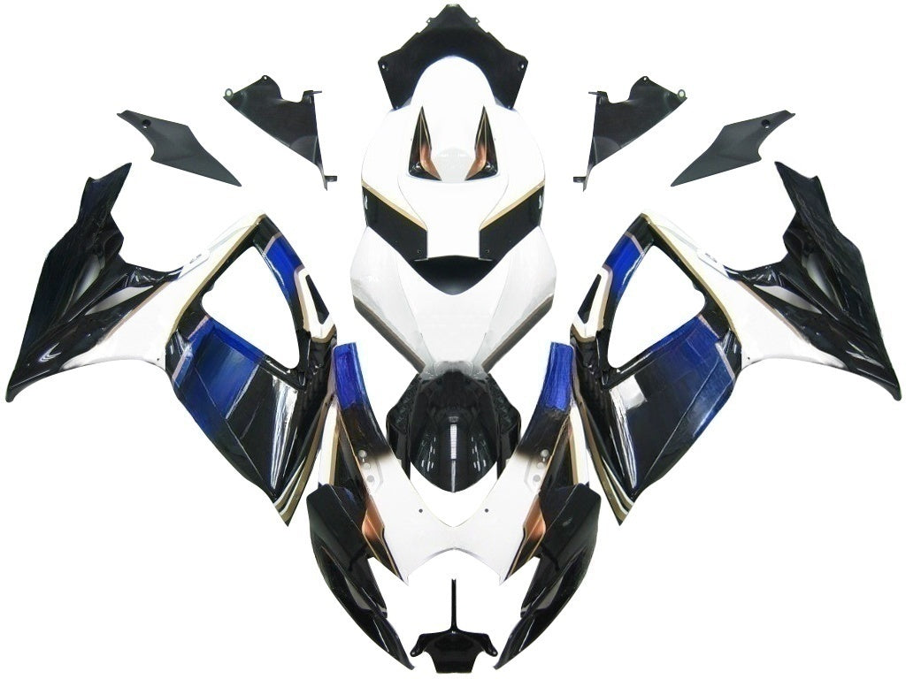 Carénages Amotopart 2006-2007 Suzuki GSXR 600 750 Black Blur Viru Beer Generic