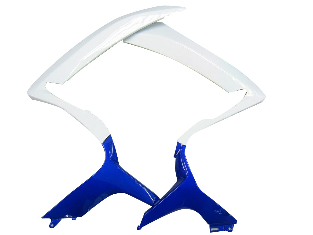 Amotopart Carénages 2006-2007 Suzuki GSXR 600 750 Blanc & Bleu Jordan Generic