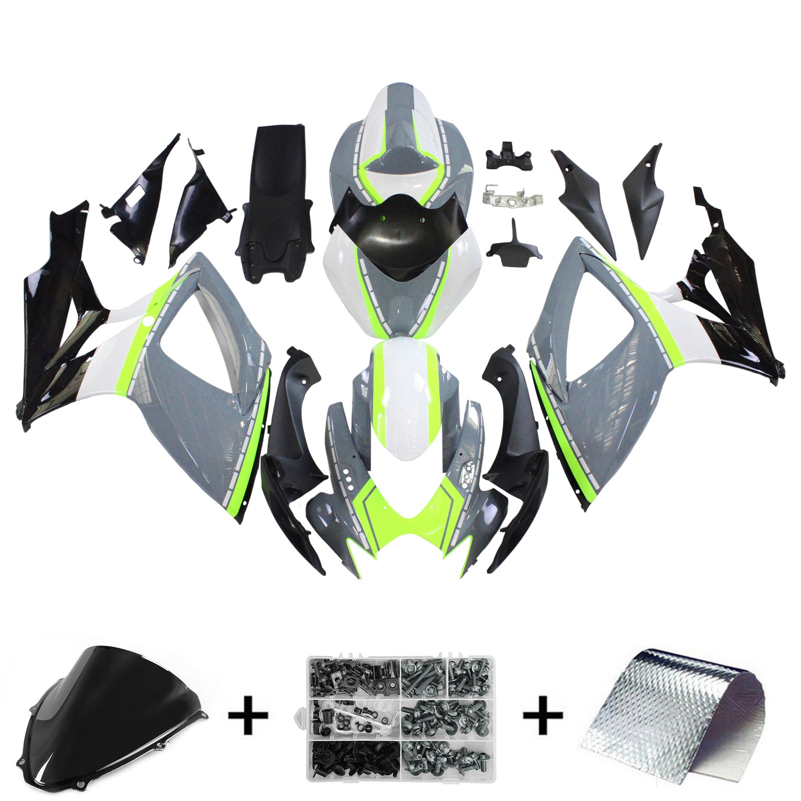 Kit de carénage Amotopart Suzuki GSXR 600/750 2006-2007