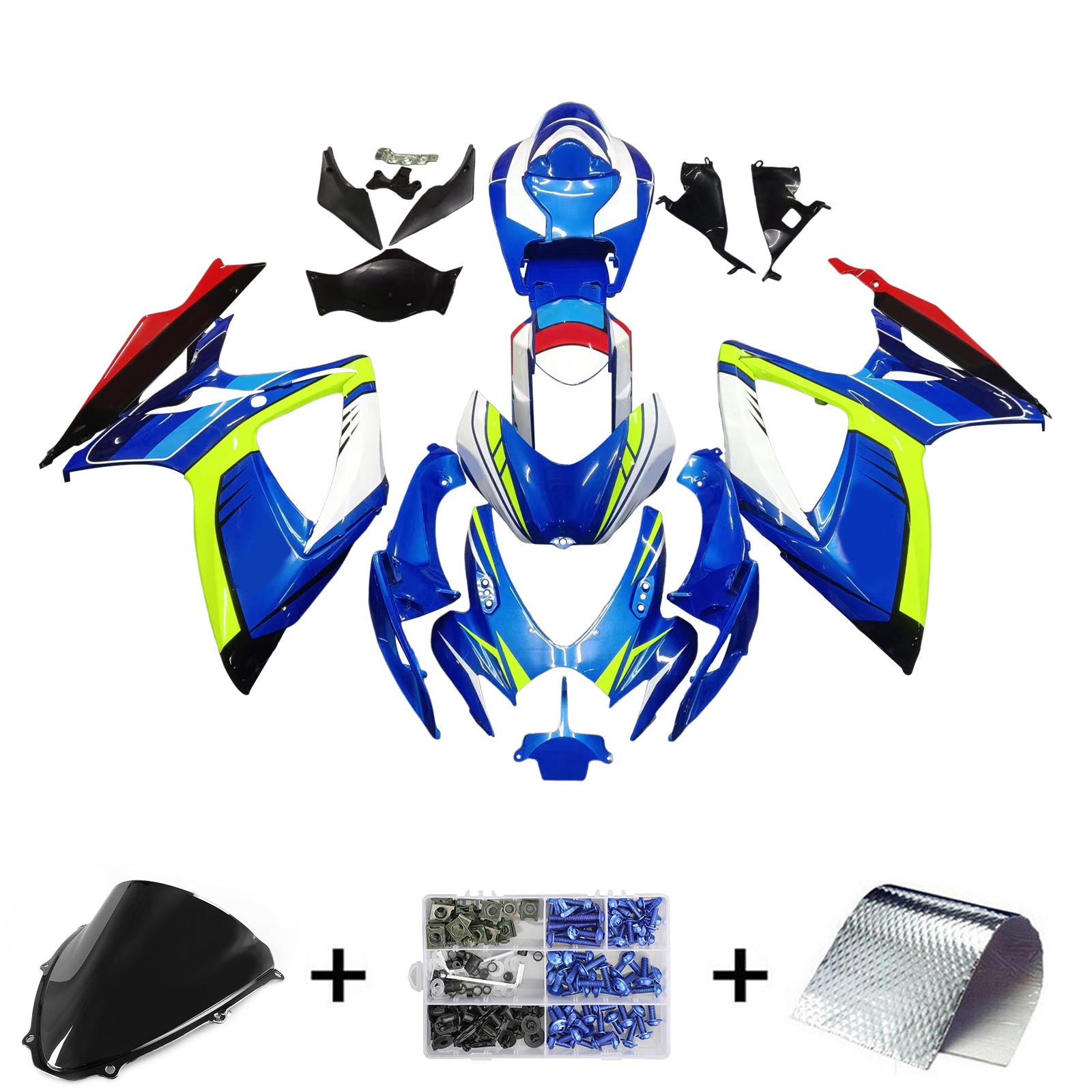 Kit de carénage Amotopart Suzuki GSXR 600/750 2006-2007