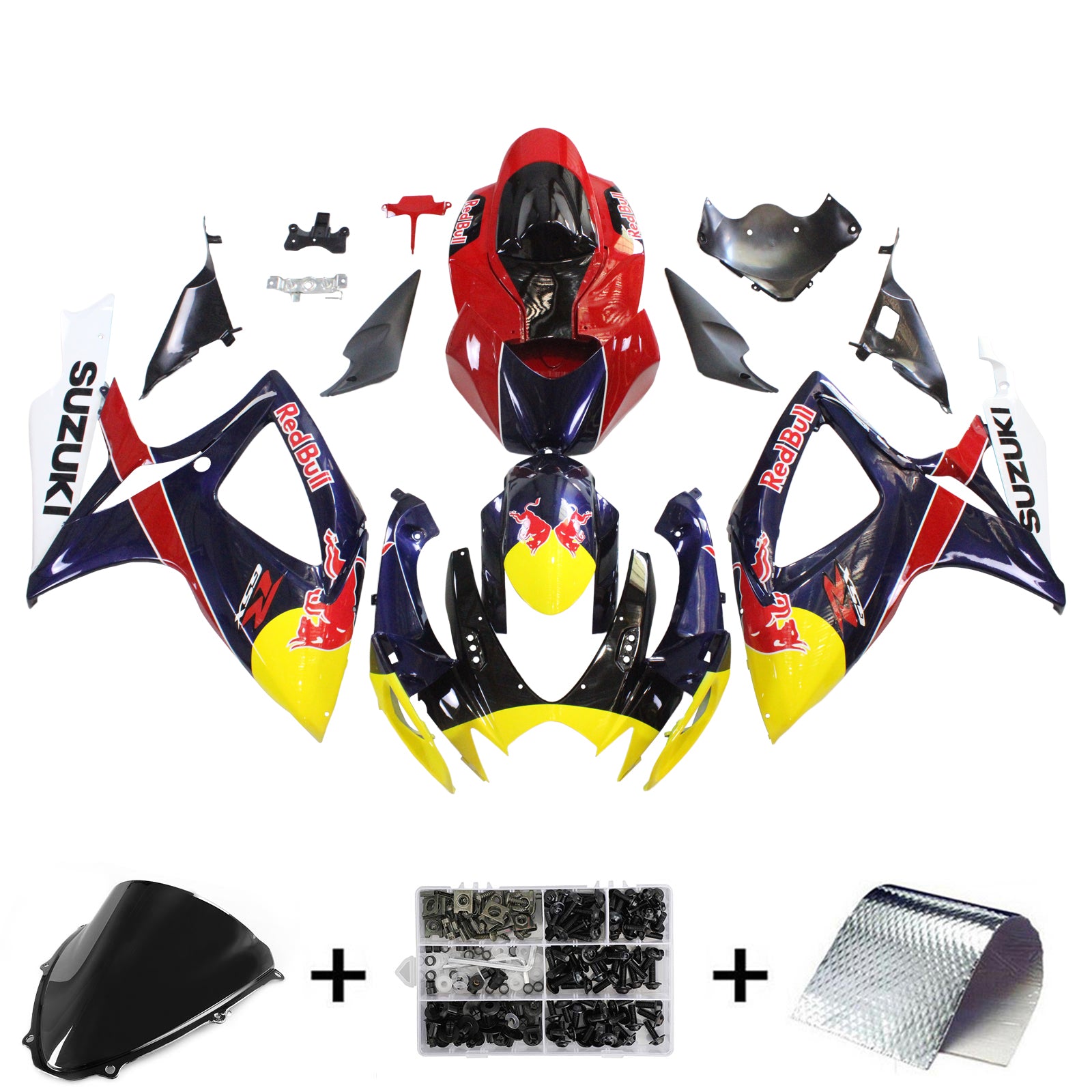 Kit de carénage Amotopart Suzuki GSXR 600/750 2006-2007