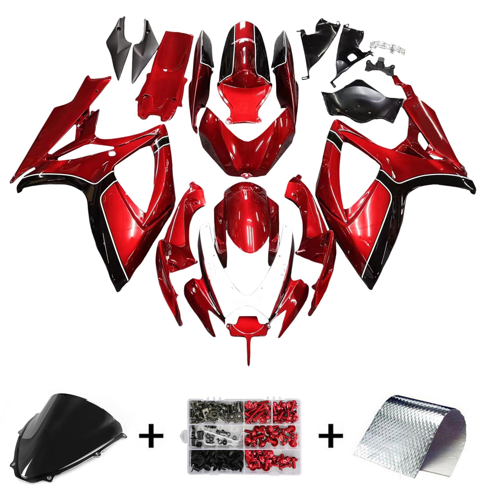 Kit de carénage Amotopart Suzuki GSXR 600/750 2006-2007