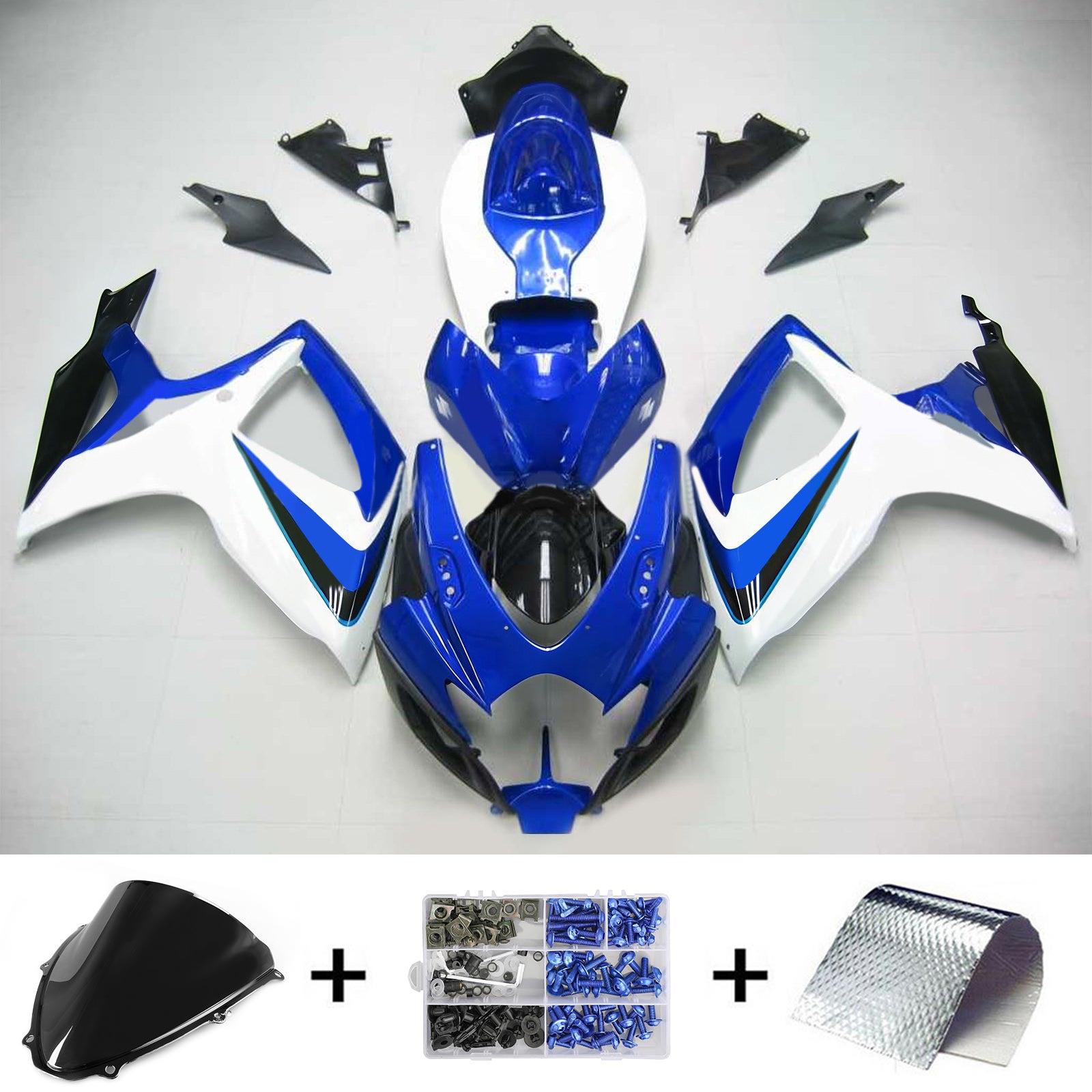 Kit de carénage Amotopart Suzuki GSXR 600/750 2006-2007