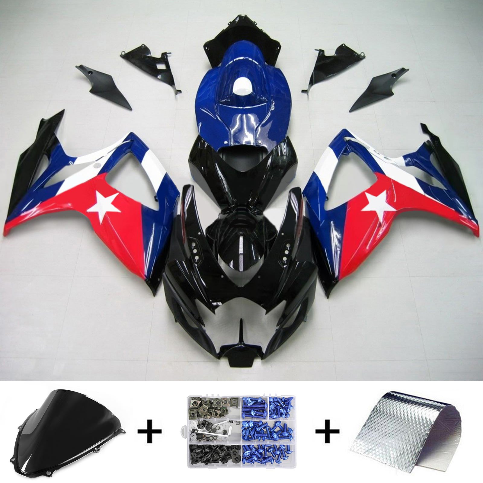 Zestaw owiewek Amotopart Suzuki GSXR 600/750 2006-2007