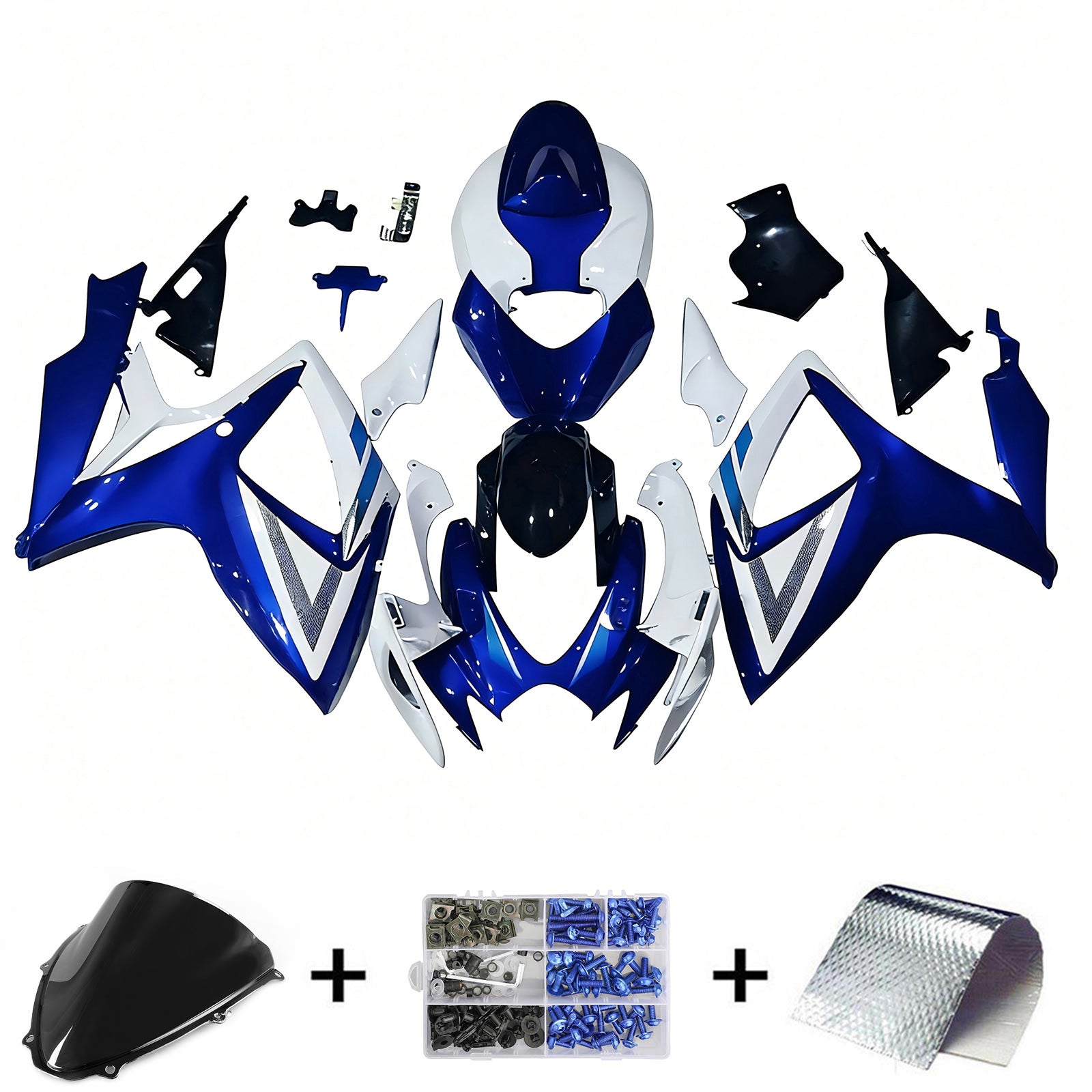 Kit de carénage Amotopart Suzuki GSXR 600/750 2006-2007