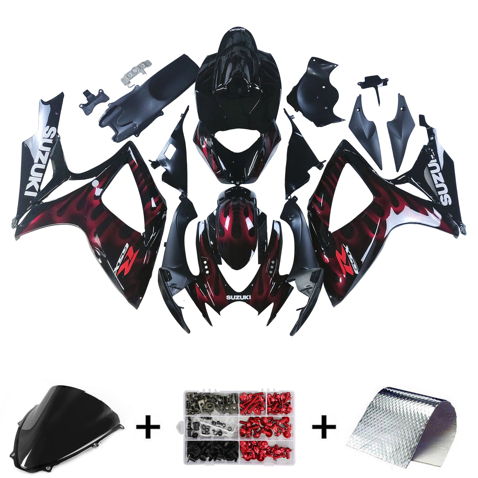 Kit carena Amotopart Suzuki GSXR 600/750 2006-2007
