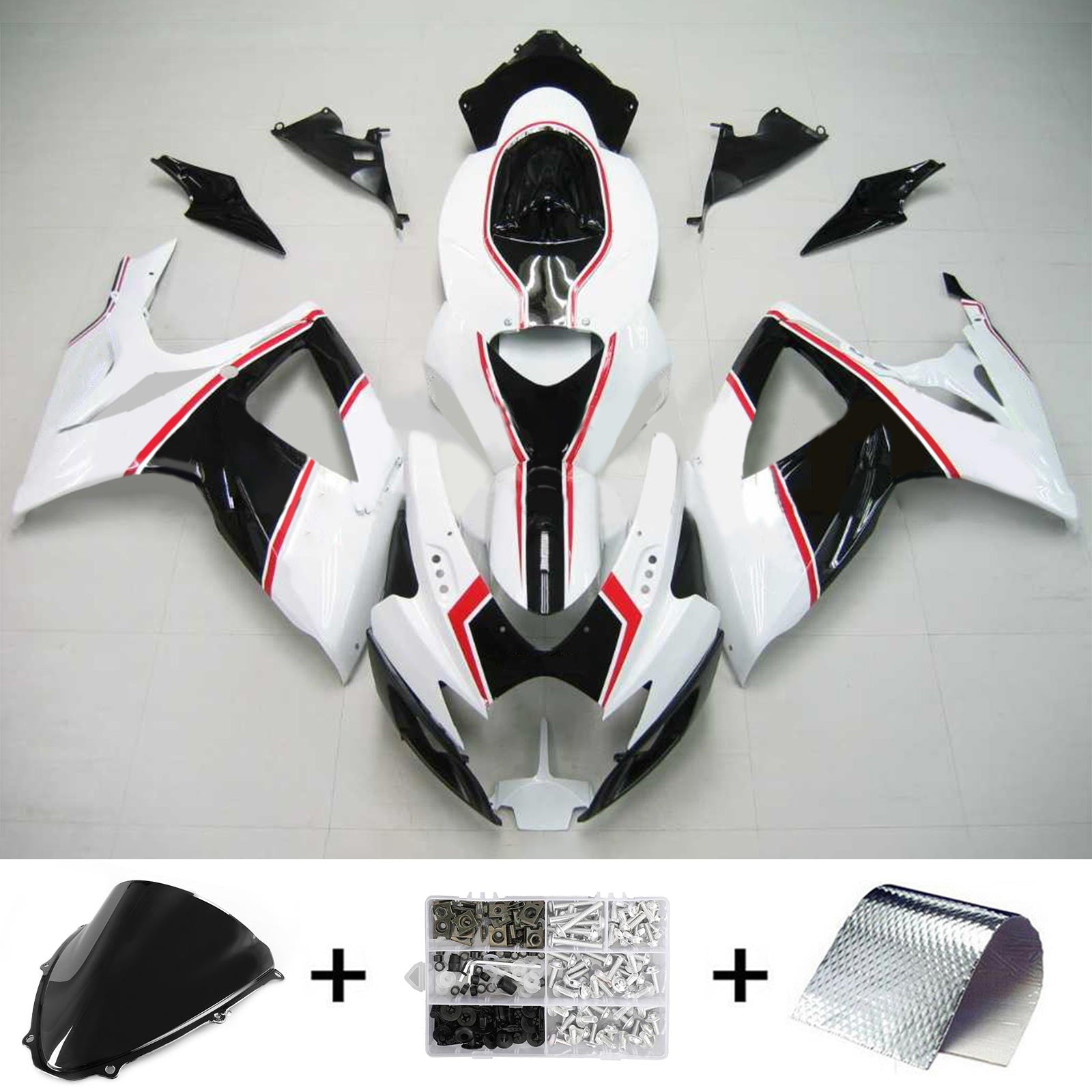 Kit de carénage Amotopart Suzuki GSXR 600/750 2006-2007
