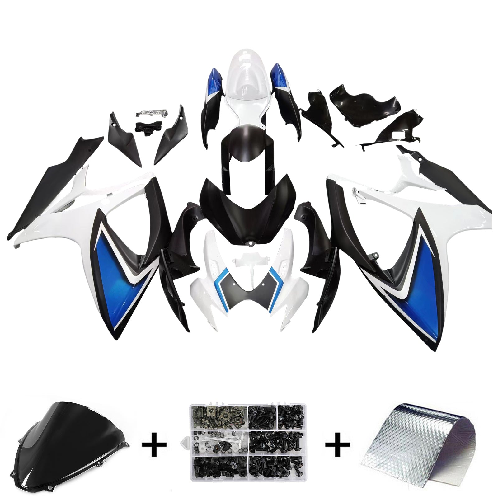 Kit de carénage Amotopart Suzuki GSXR 600/750 2006-2007