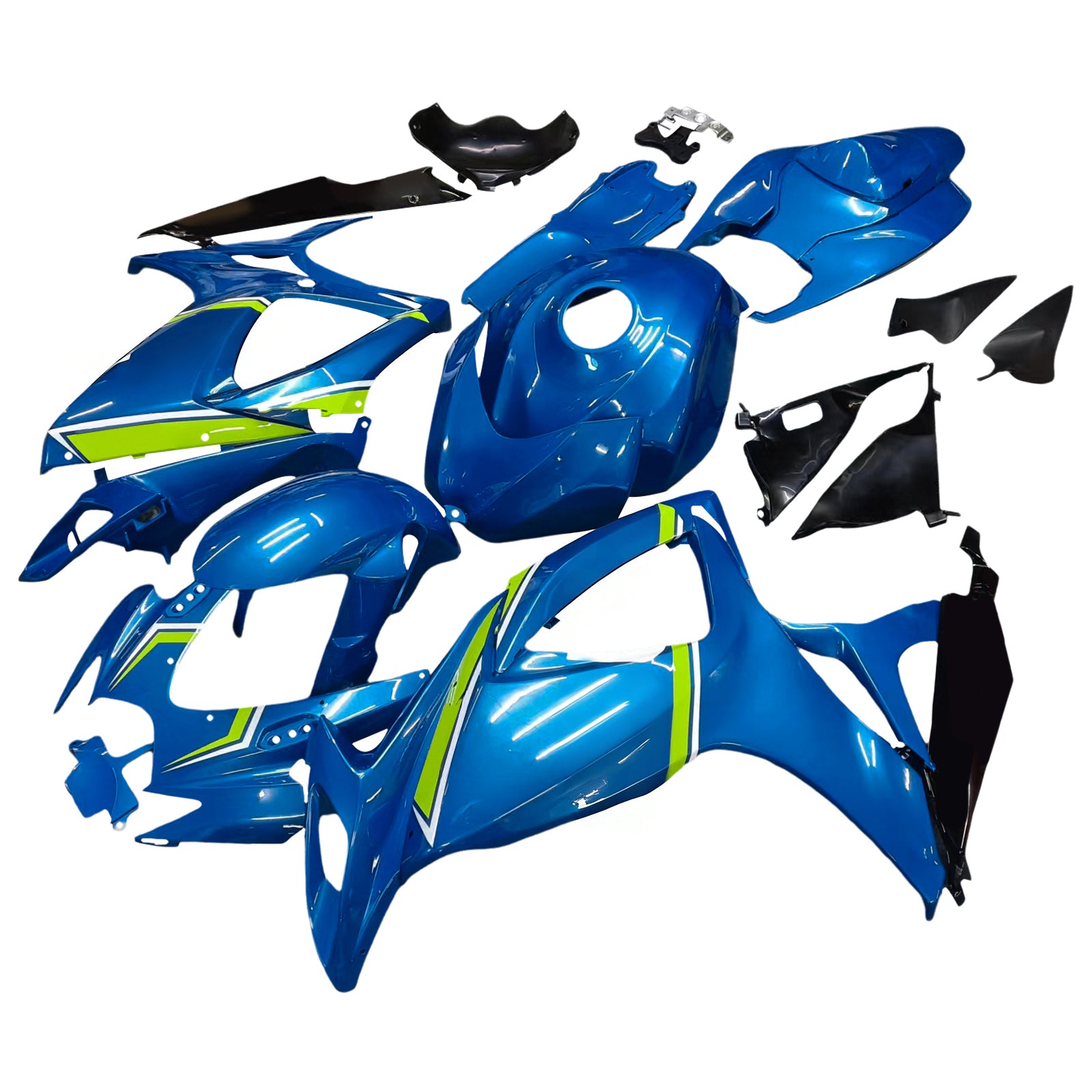 Vbrizgavanje kompleta za karoserijo plastični abs za Suzuki GSXR 600/750 2006-2007 K6