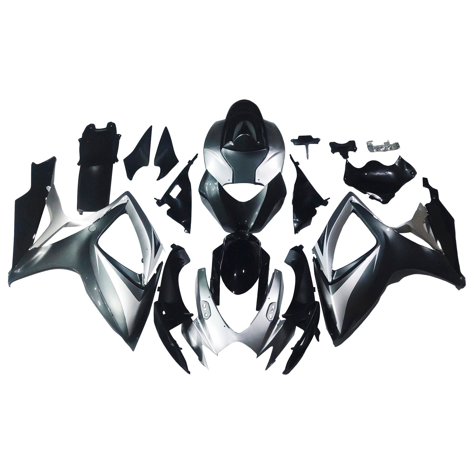 2006-2007 Suzuki GSXR 600/750 K6 Kit de carenado de inyección ABS en plástico