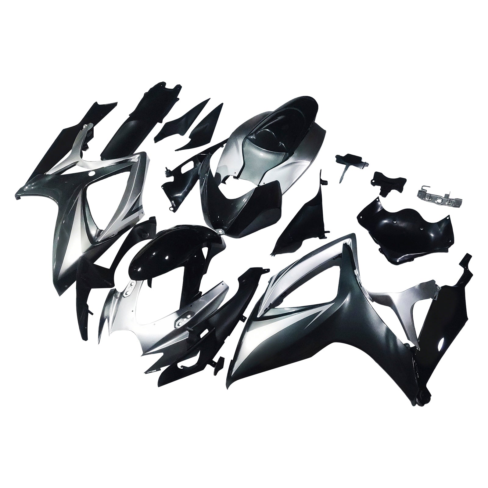 2006-2007 Suzuki GSXR 600/750 K6 Kit de carenado de inyección ABS en plástico
