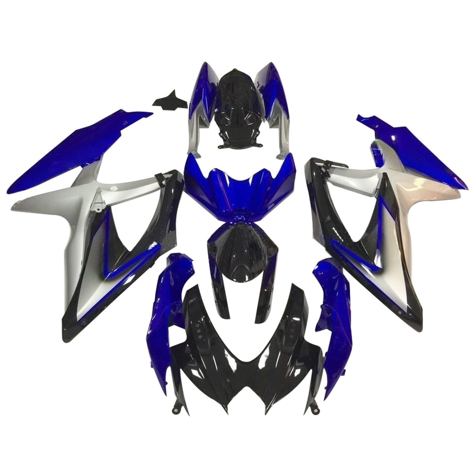 2006-2007 Suzuki GSXR 600/750 K6 Kit de carenado de inyección ABS en plástico