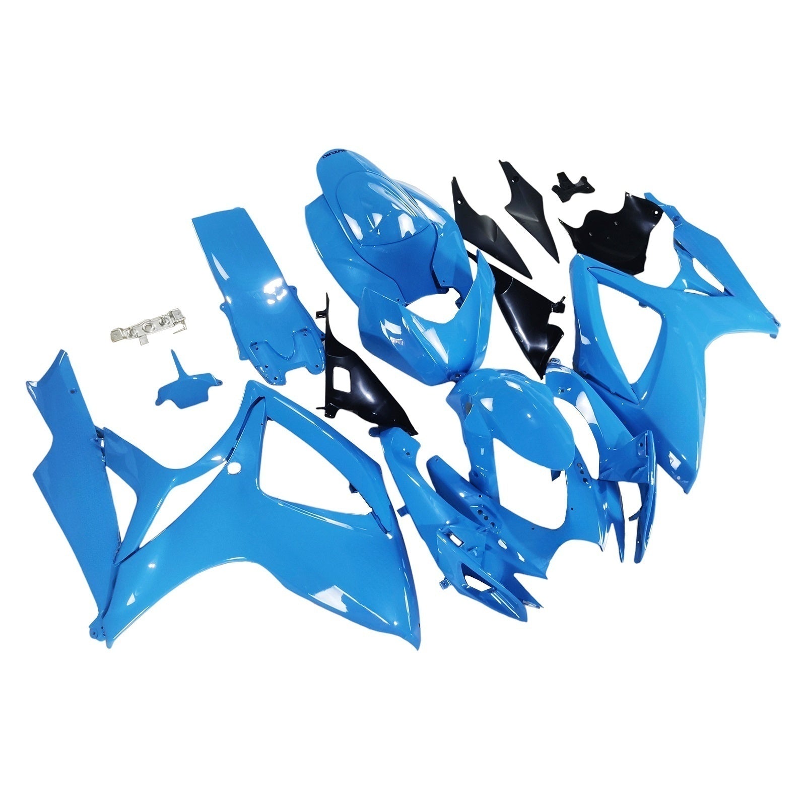 2006-2007 Suzuki GSXR 600/750 K6 Kit di carenatura iniezione ABS in plastica in plastica