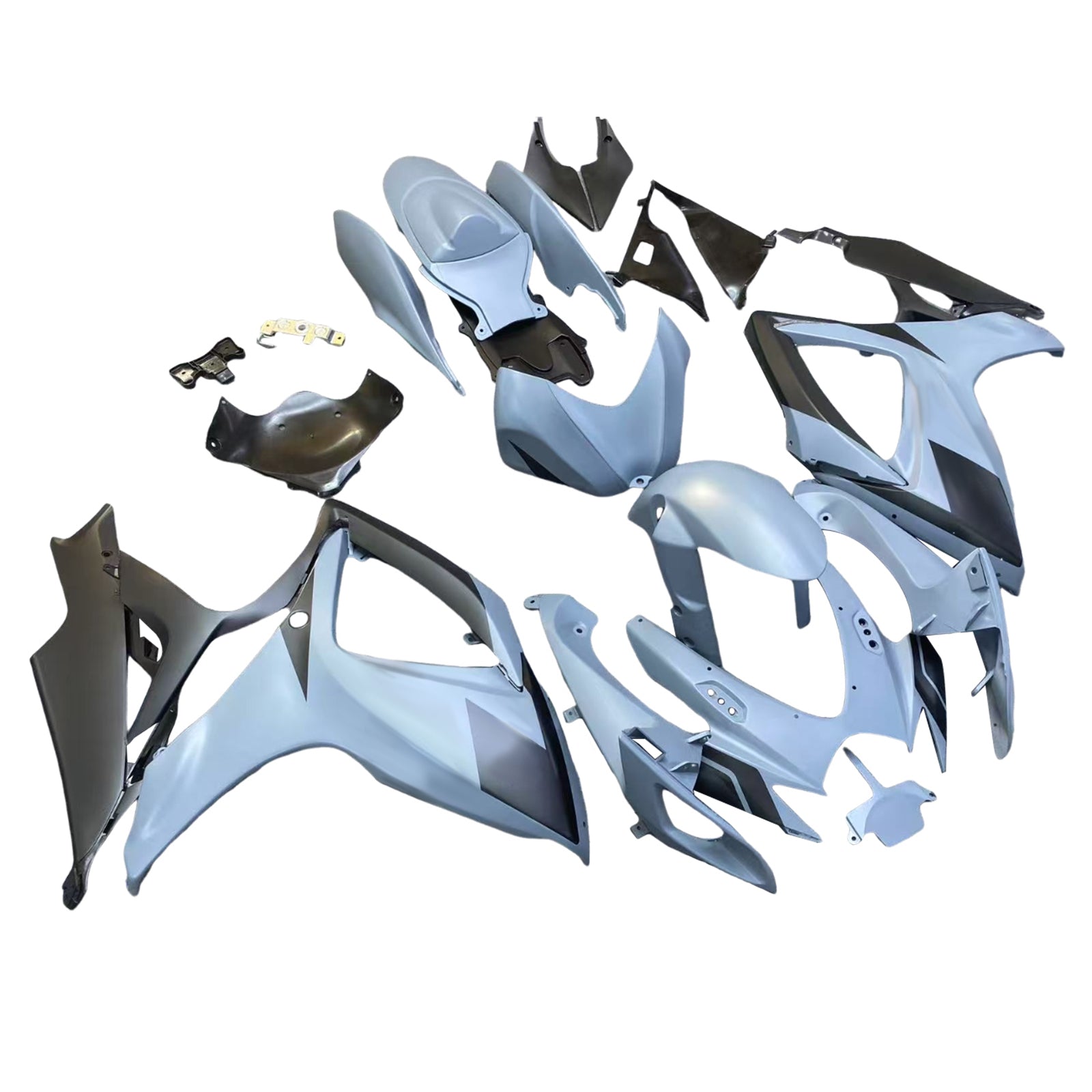 2006-2007 Suzuki GSXR 600/750 K6 Kit de carénage d'injection carrosserie plastique ABS