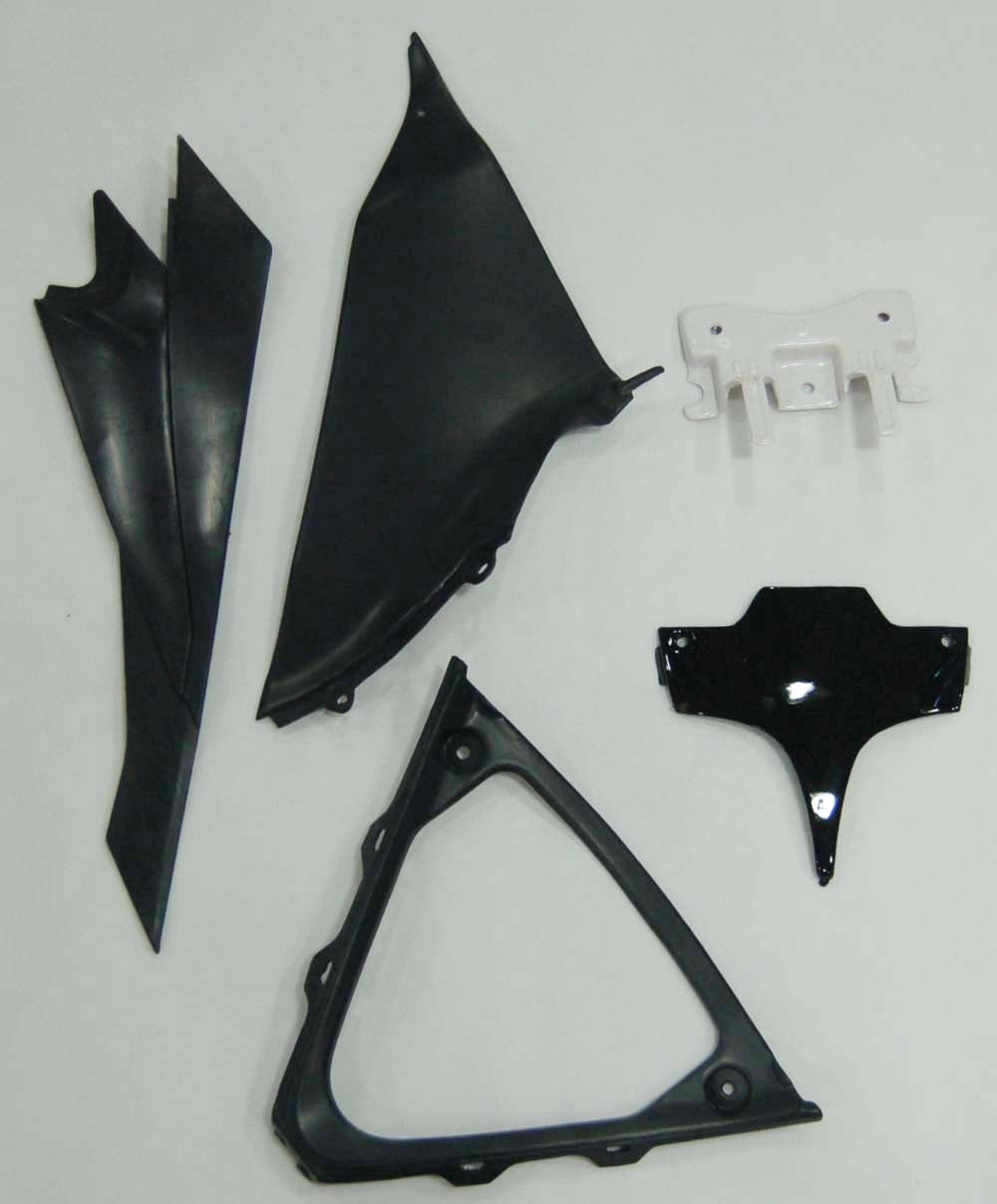 Carénages Amotopart 2008-2010 Suzuki GSXR 600 750 Noir Argent Jordan Generic