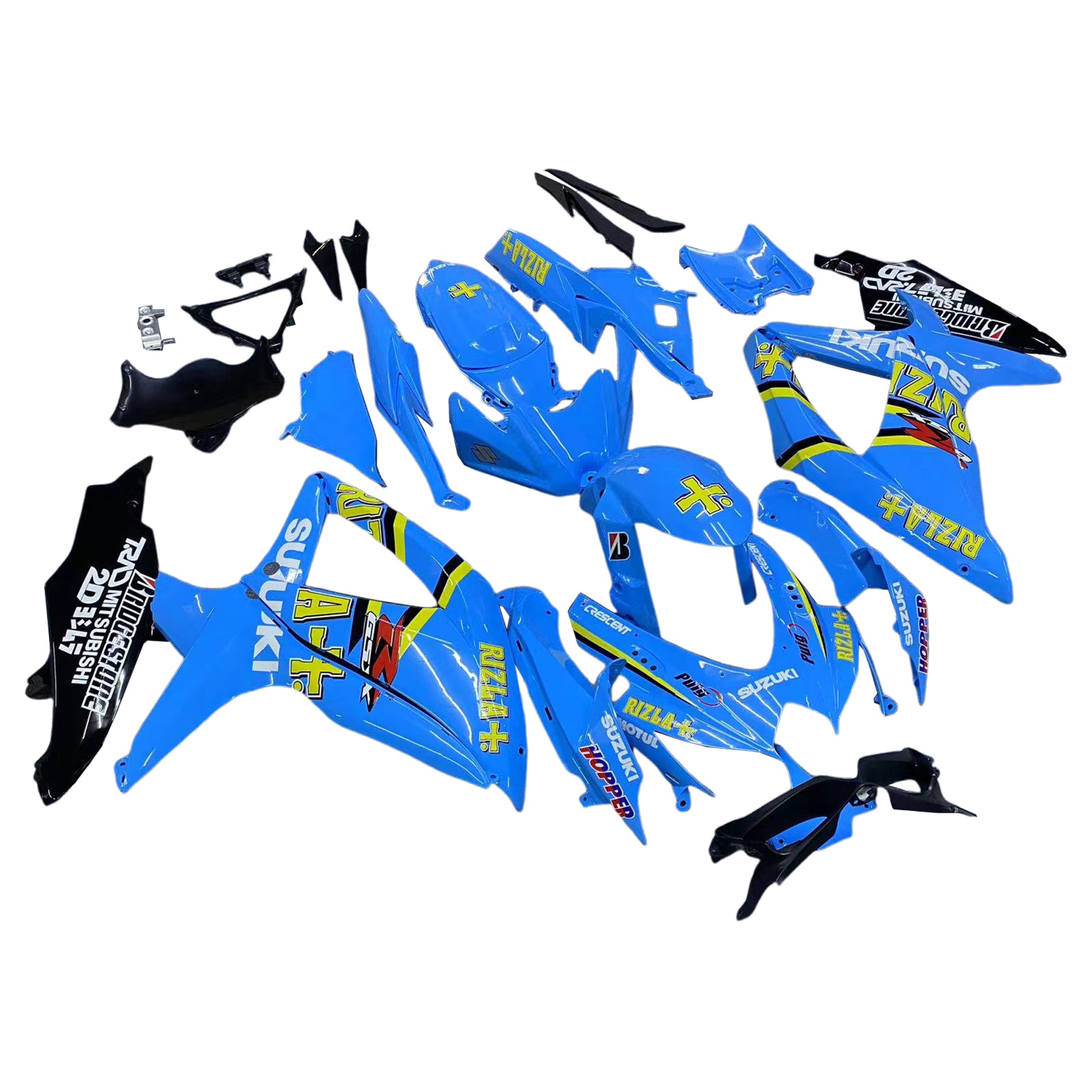 Markten Amotopart 2008-2010 Suzuki GSXR 600 750 Blue Rizla Generic