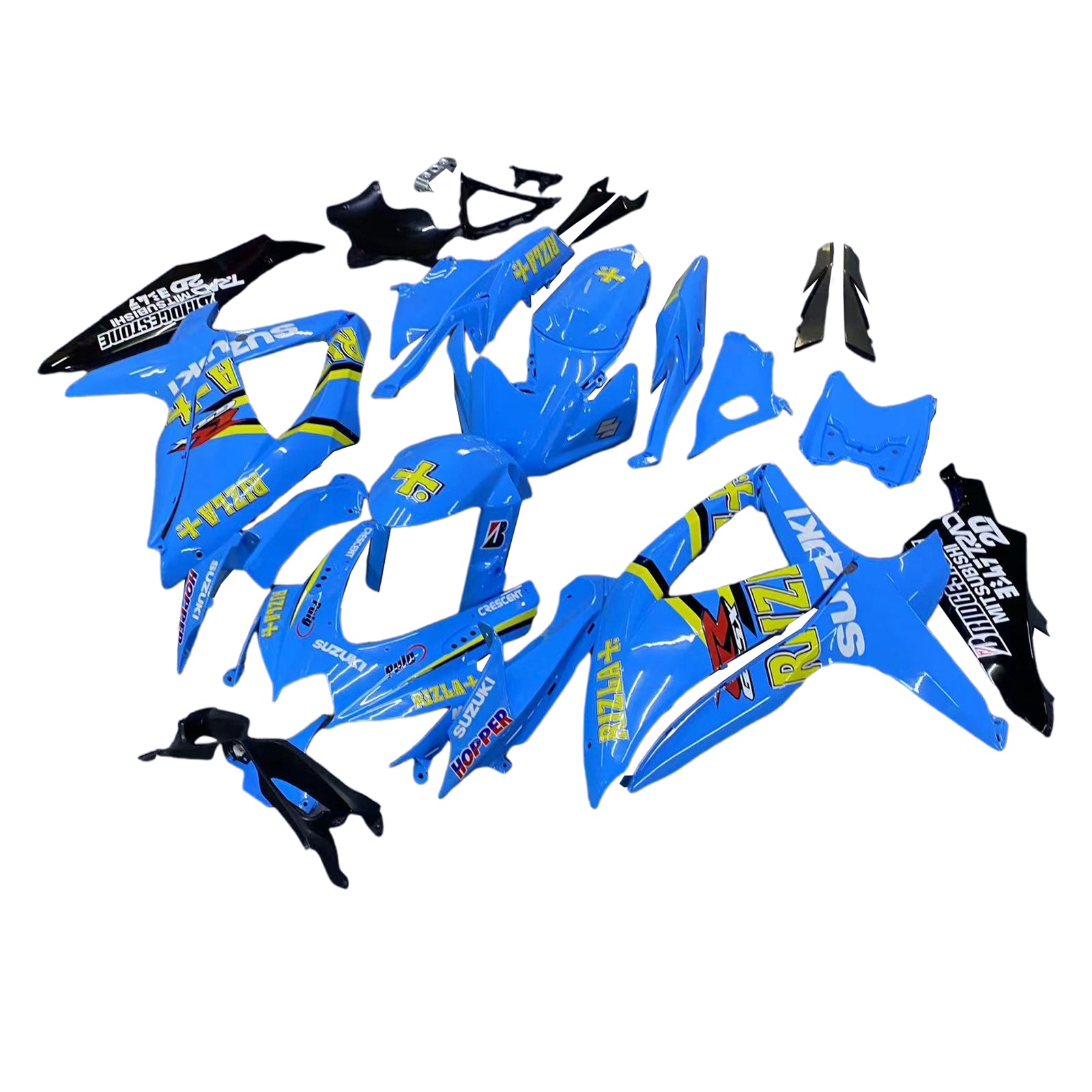 Markten Amotopart 2008-2010 Suzuki GSXR 600 750 Blue Rizla Generic