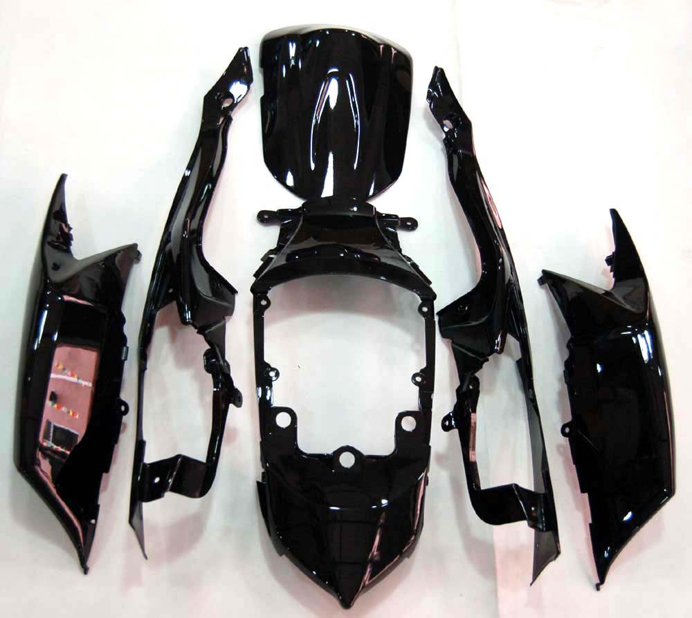 Carénages Amotopart 2008-2010 Suzuki GSXR 600 750 Black & Green Flame GSXR Generic