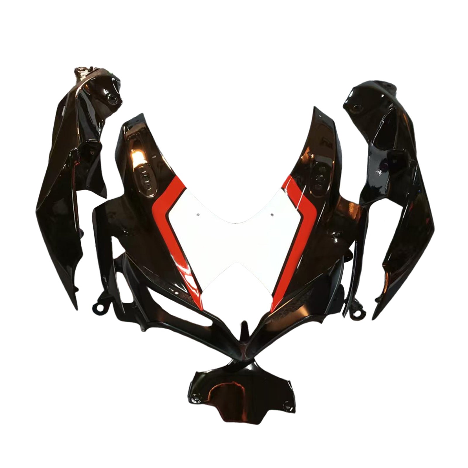 Carénages Amotopart 2008-2010 Suzuki GSXR 600 750 Noir Relentless Generic