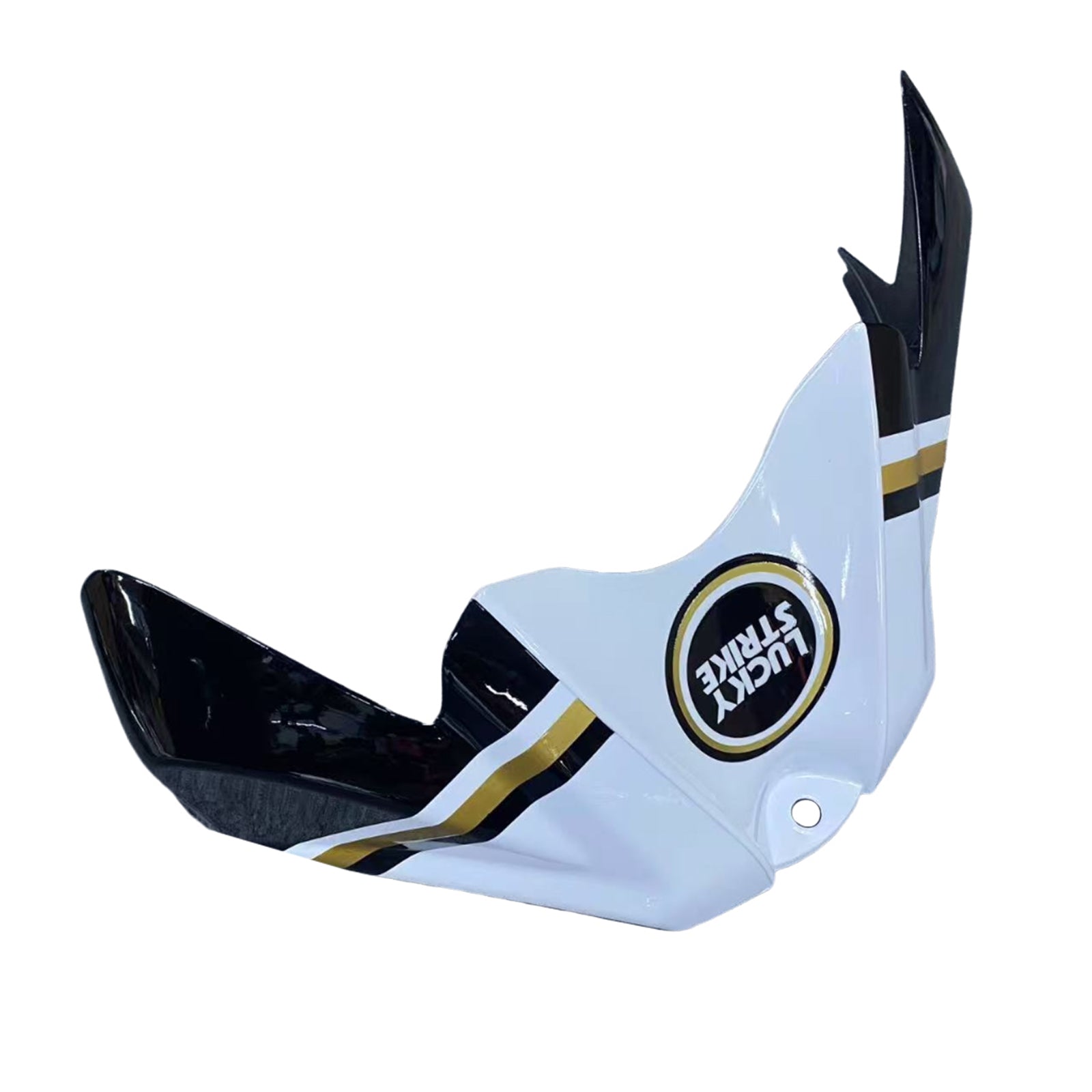 Amotopart stroomlijnkappen 2008-2010 Suzuki GSXR 600 750 wit zwart Lucky Strike generiek