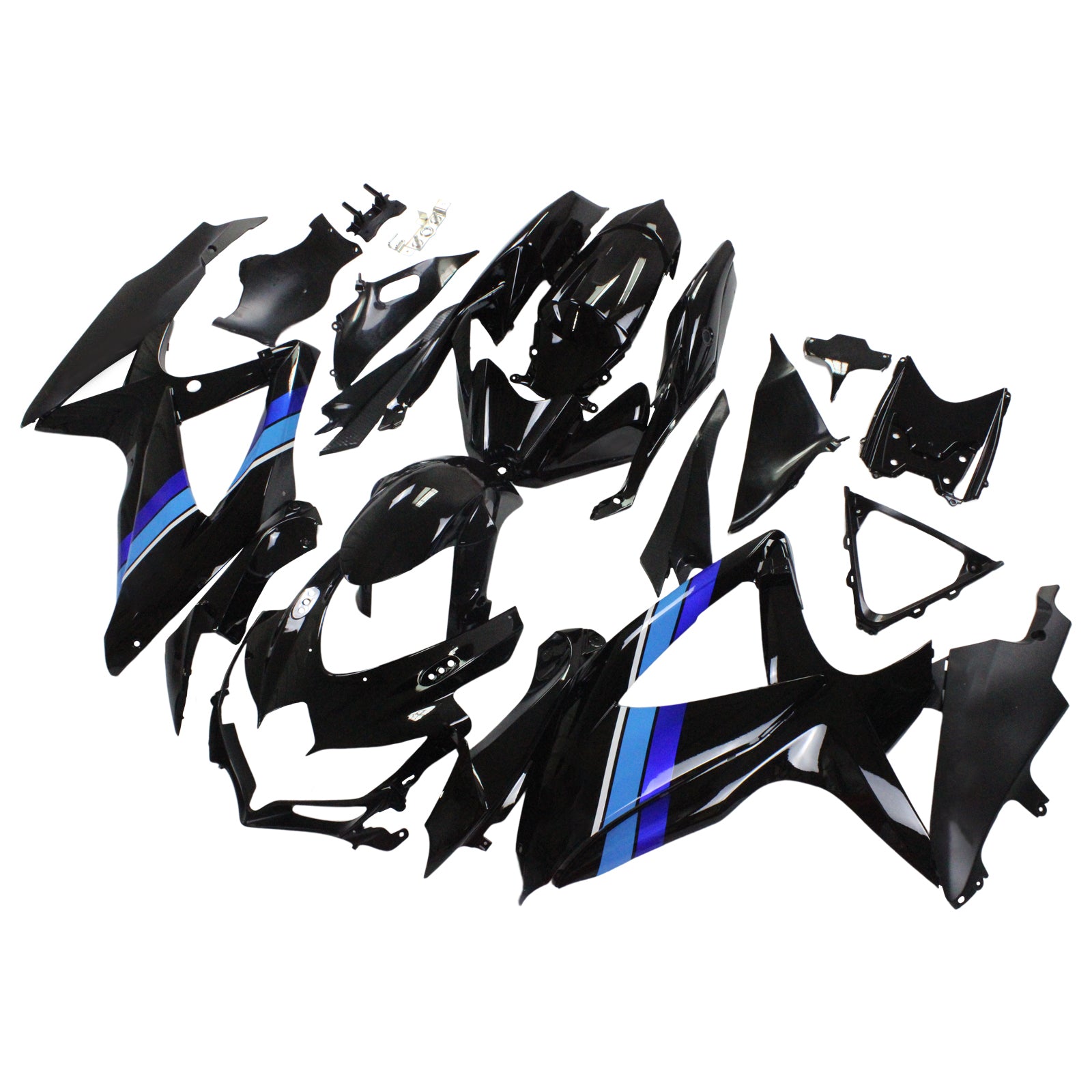 Amotopart Suzuki GSXR 600/750 2008-2010 Kit Plastic Bodest Abs K8