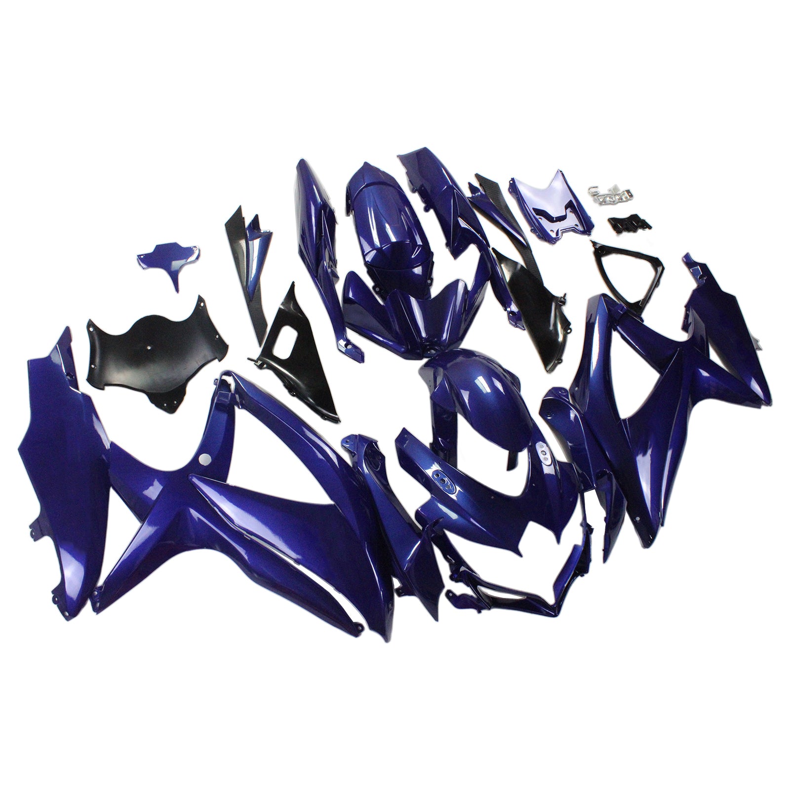 Amotopart Suzuki GSXR 600/750 2008-2010 Kit Plastic Bodest Abs K8