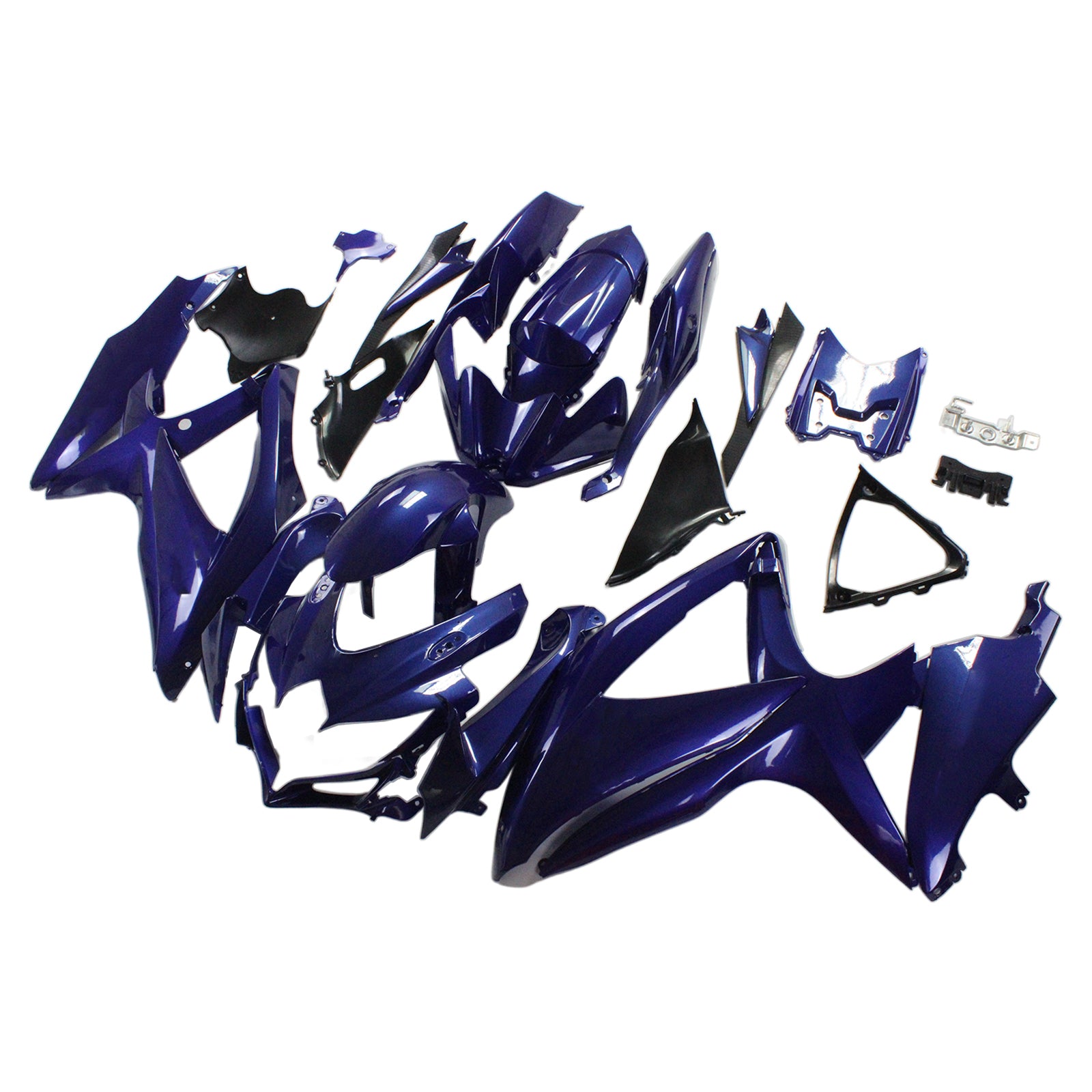 Amotopart Suzuki GSXR 600/750 2008-2010 Kit Plastic Bodest Abs K8