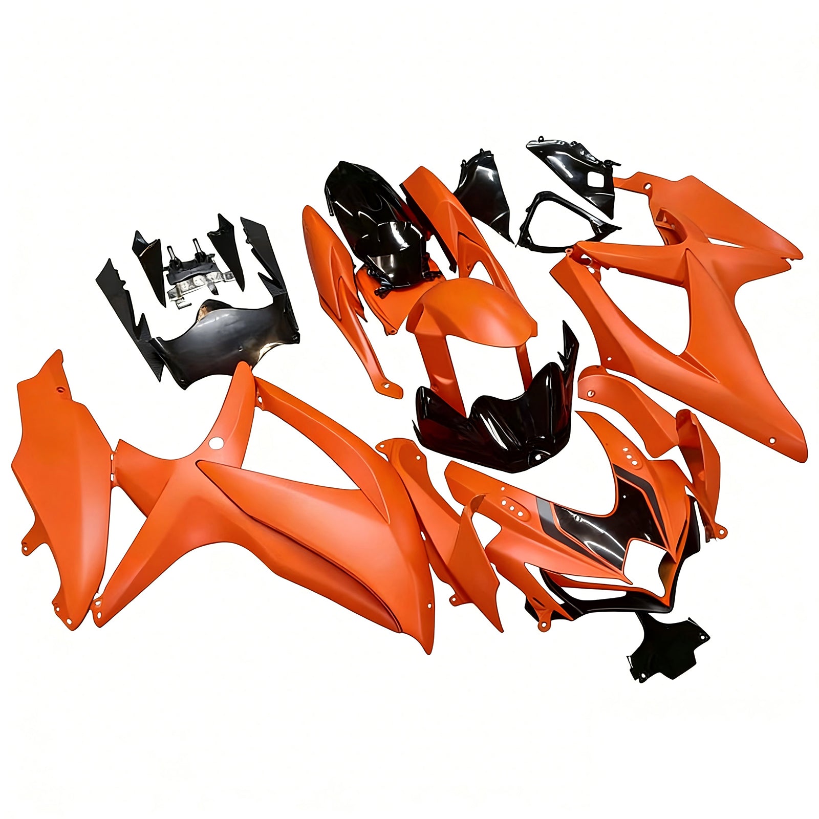 Amotopart Suzuki GSXR 600/750 2008-2010 Kit Carénage Carrosserie Plastique ABS K8