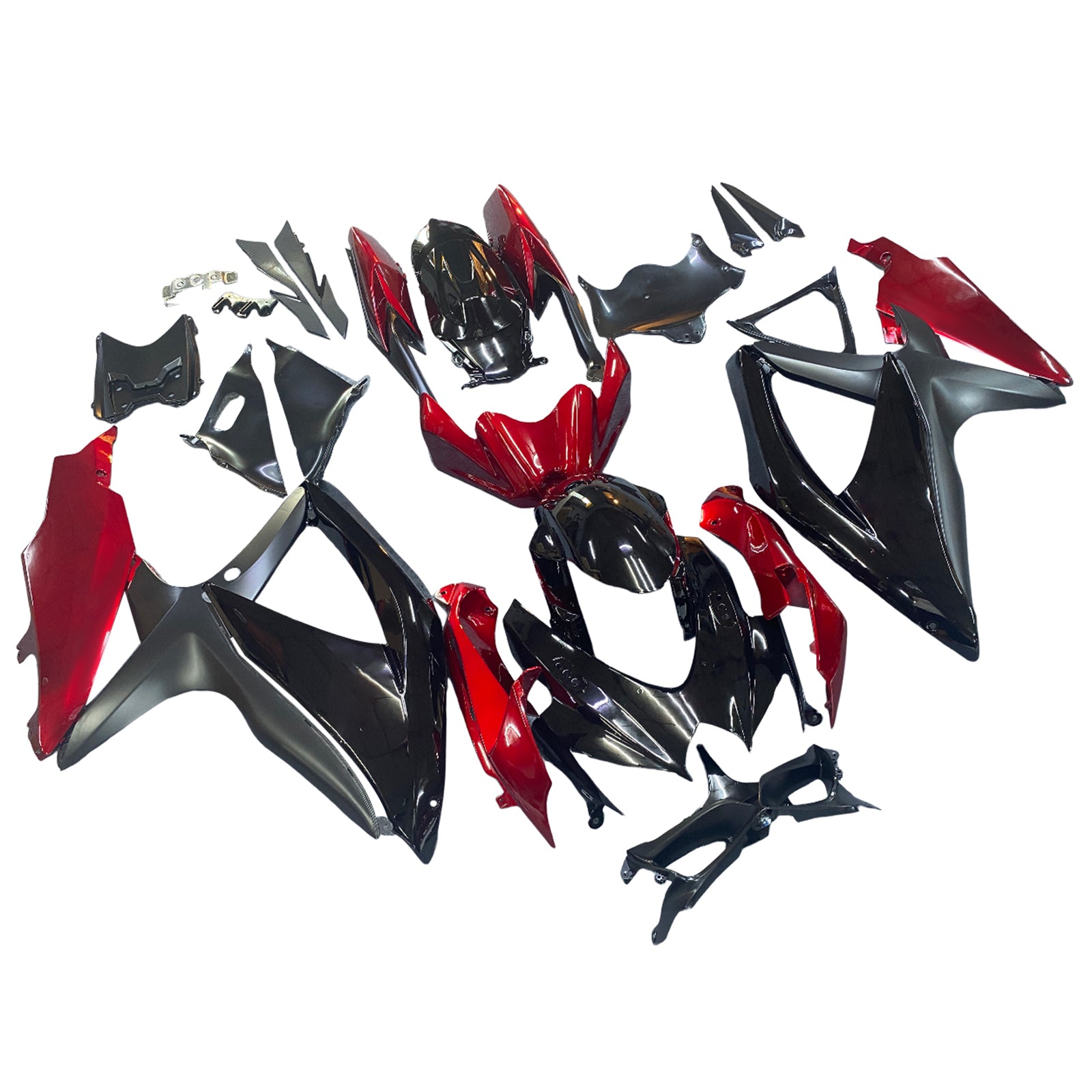 Vbrizgavanje kompleta za karoserijo plastični abs za Suzuki GSXR 600/750 2008-2010 K8