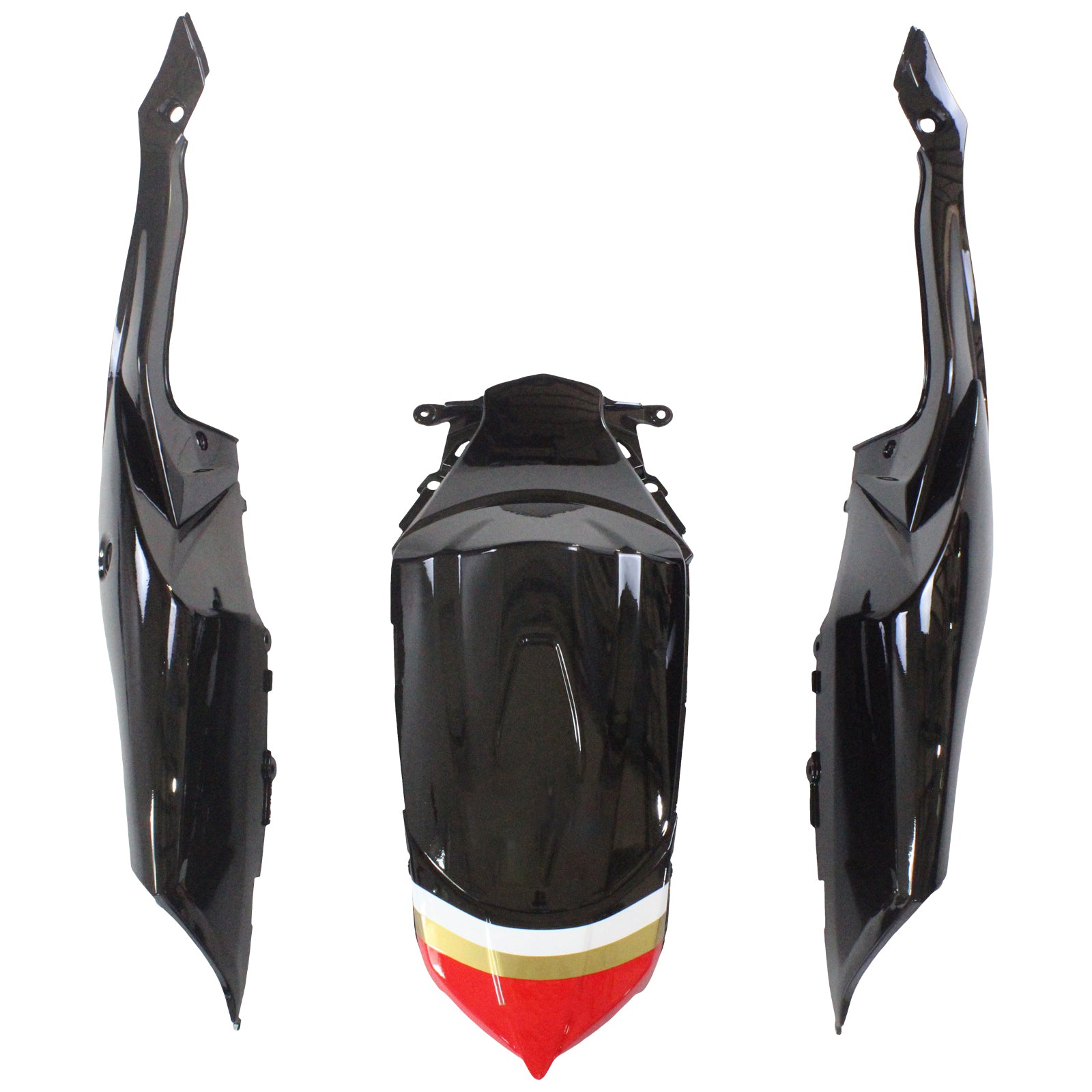 Amotopart Suzuki GSXR 600/750 2008-2010 Kit Carénage Carrosserie Plastique ABS K8