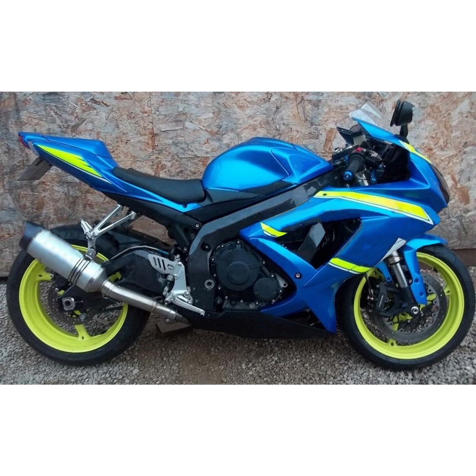 Zestaw owiewki wtrysku, ABS tworzyw sztucznych dla Suzuki GSXR 600/750 2008-2010 K8
