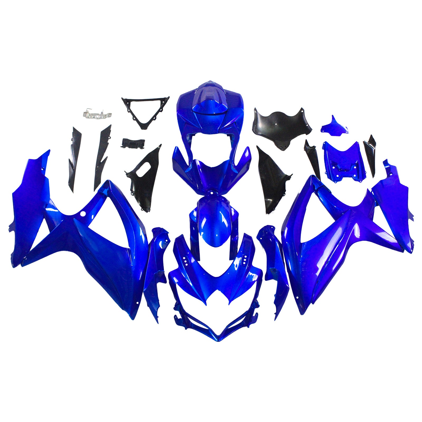 Amotopart Suzuki GSXR 600/750 2008-2010 kit di plastica BODE BODE ABS K8