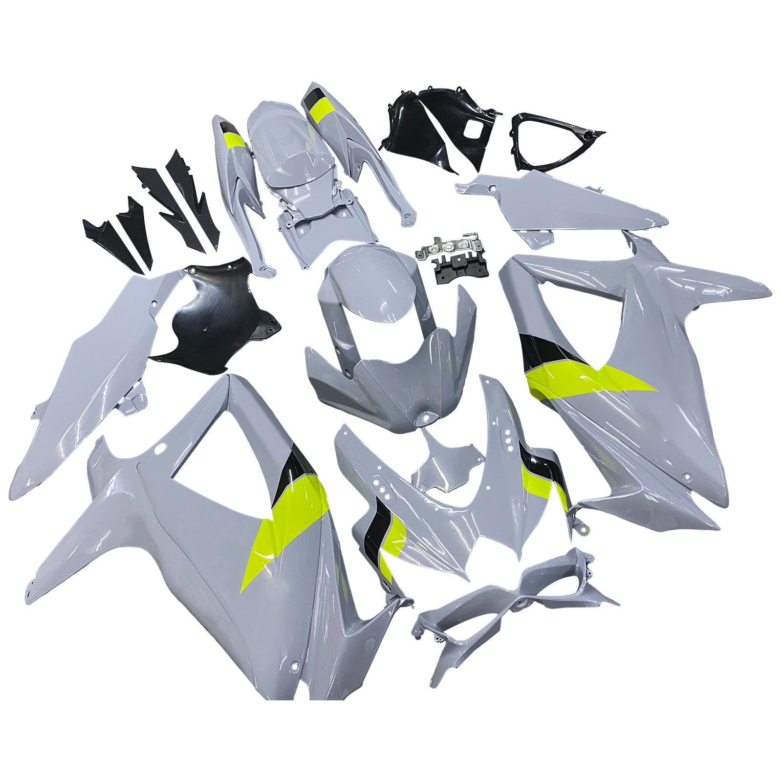 Amotopart Suzuki GSXR 600/750 2008-2010 K8 Kit Carrosserie Plastic Abs