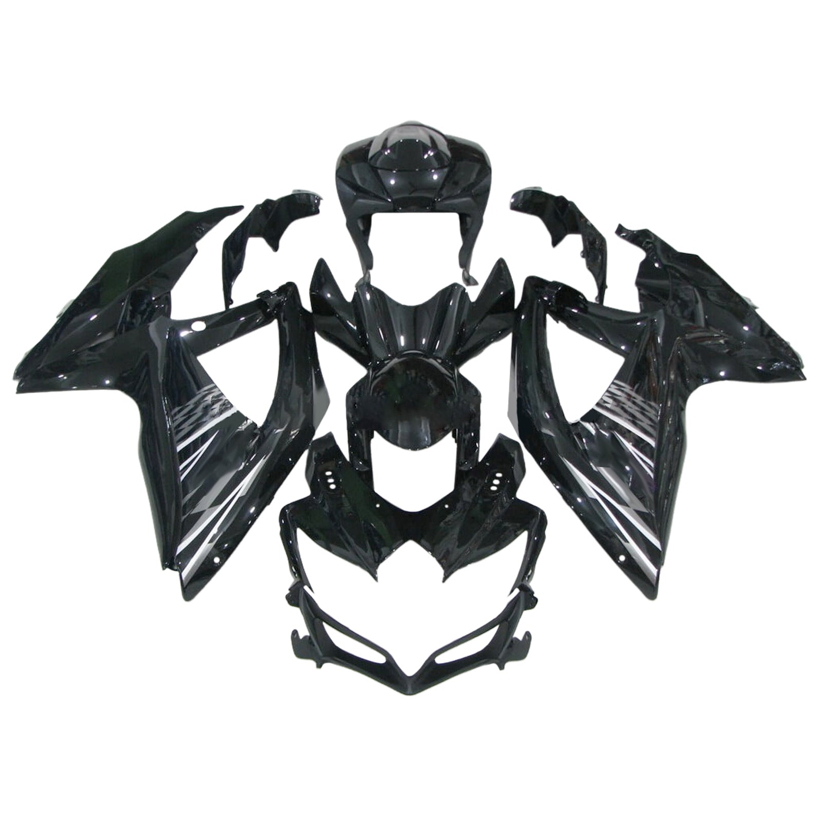 Kit de carénage en plastique ABS pour Suzuki GSXR 600/750 2008-2010 K8