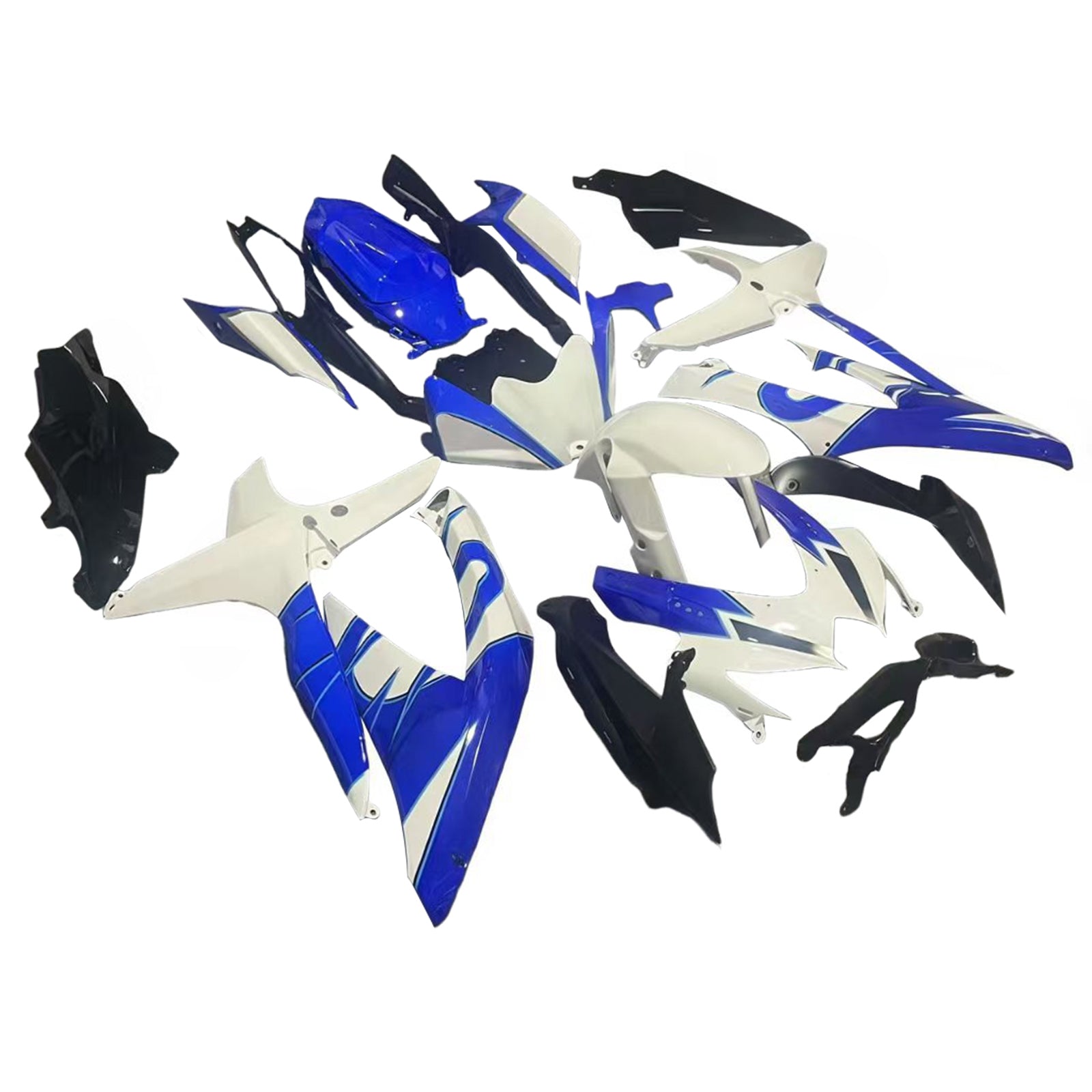 2008-2010 Suzuki GSXR 600/750 K8 Kit de carénage injection Bodywork Abs en plastique