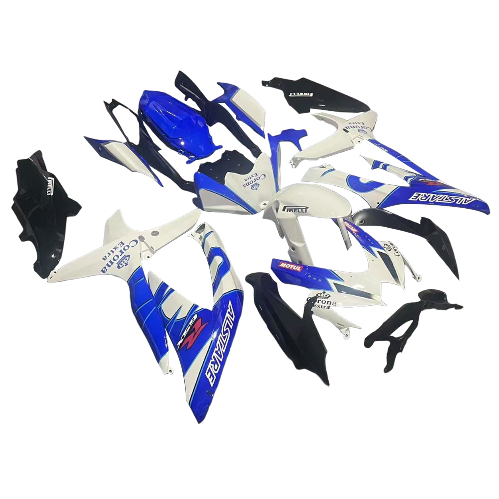 2008-2010 Suzuki GSXR 600/750 K8 -sarja oikeudenmukaisuuden injektiota korin abs muovisissa muovissa