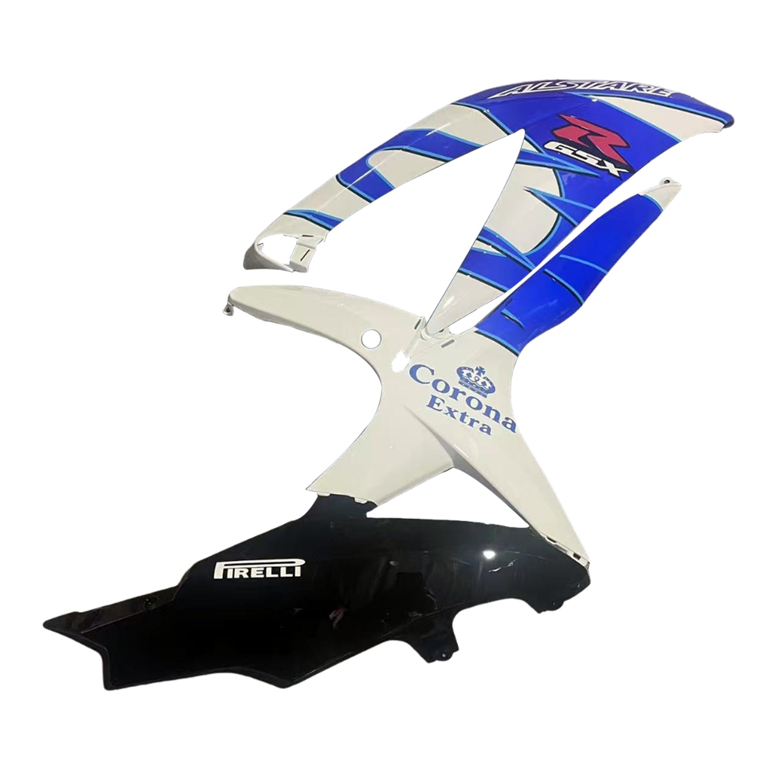 2008-2010 Suzuki GSXR 600/750 K8 -sarja oikeudenmukaisuuden injektiota korin abs muovisissa muovissa