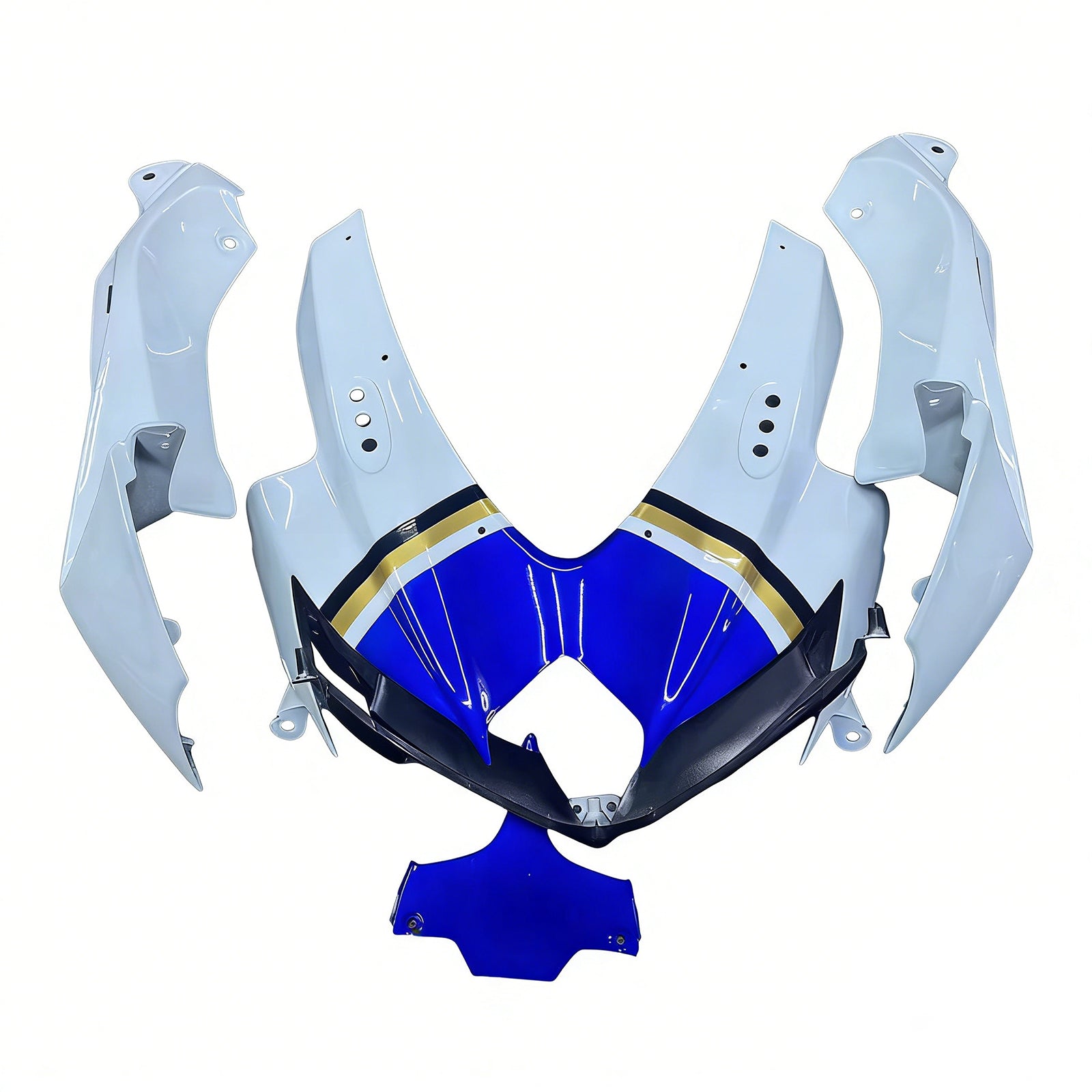 2008-2010 Suzuki GSXR 600/750 K8 Kit de carénage d'injection carrosserie plastique ABS