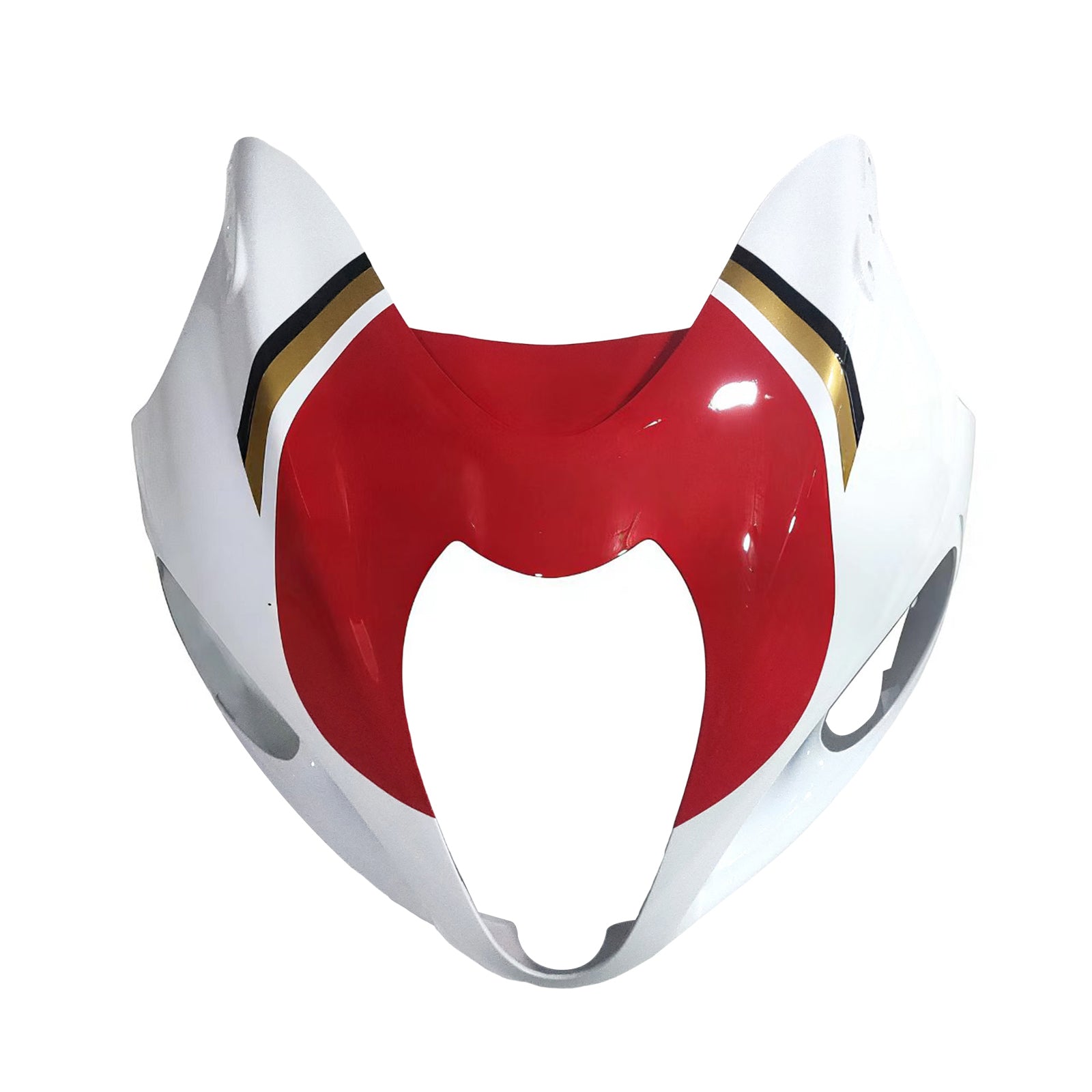 Amotopart stroomlijnkappen 1999-2007 Suzuki GSX1300 Hayabusa wit en rood Lucky Strike generiek