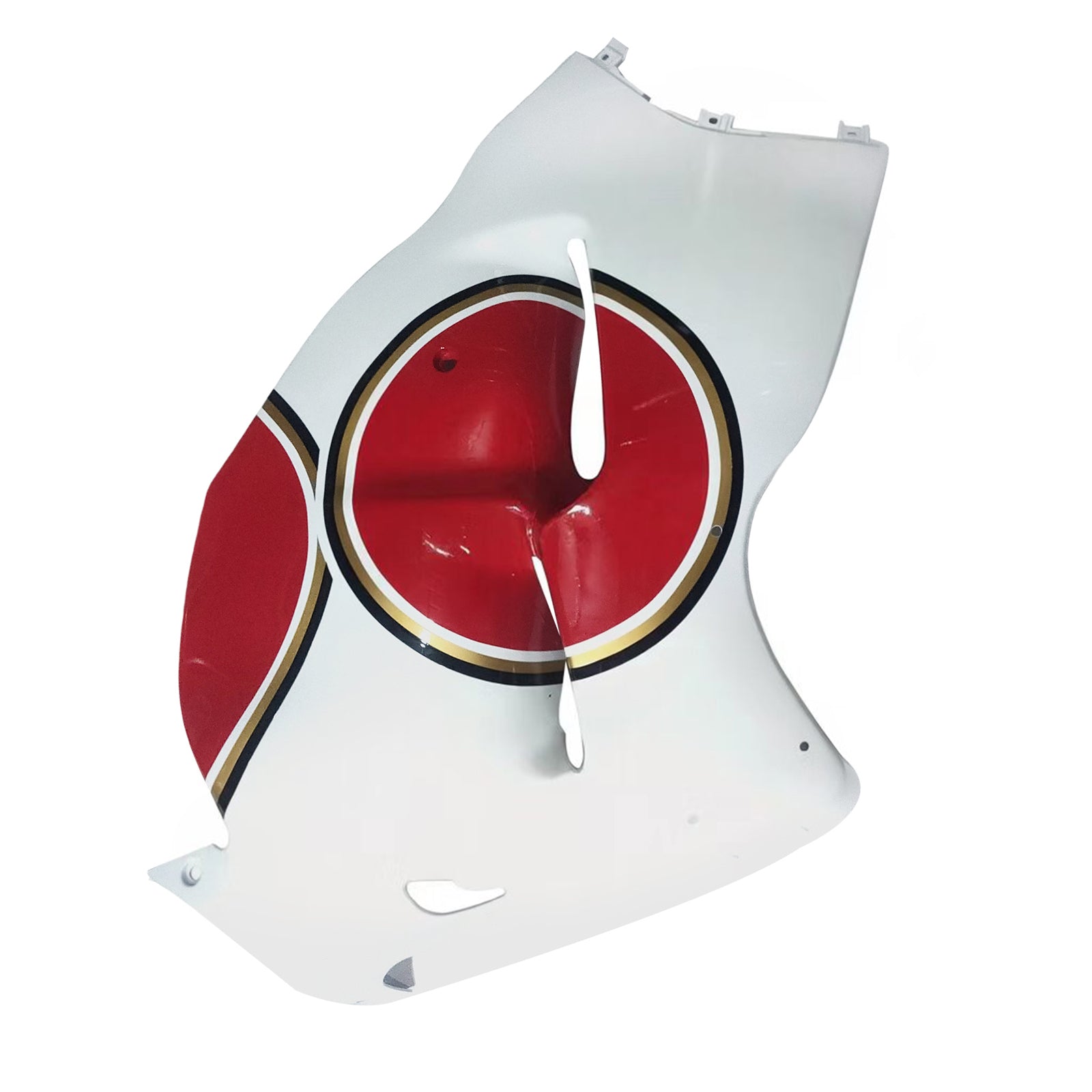 Amotopart stroomlijnkappen 1999-2007 Suzuki GSX1300 Hayabusa wit en rood Lucky Strike generiek