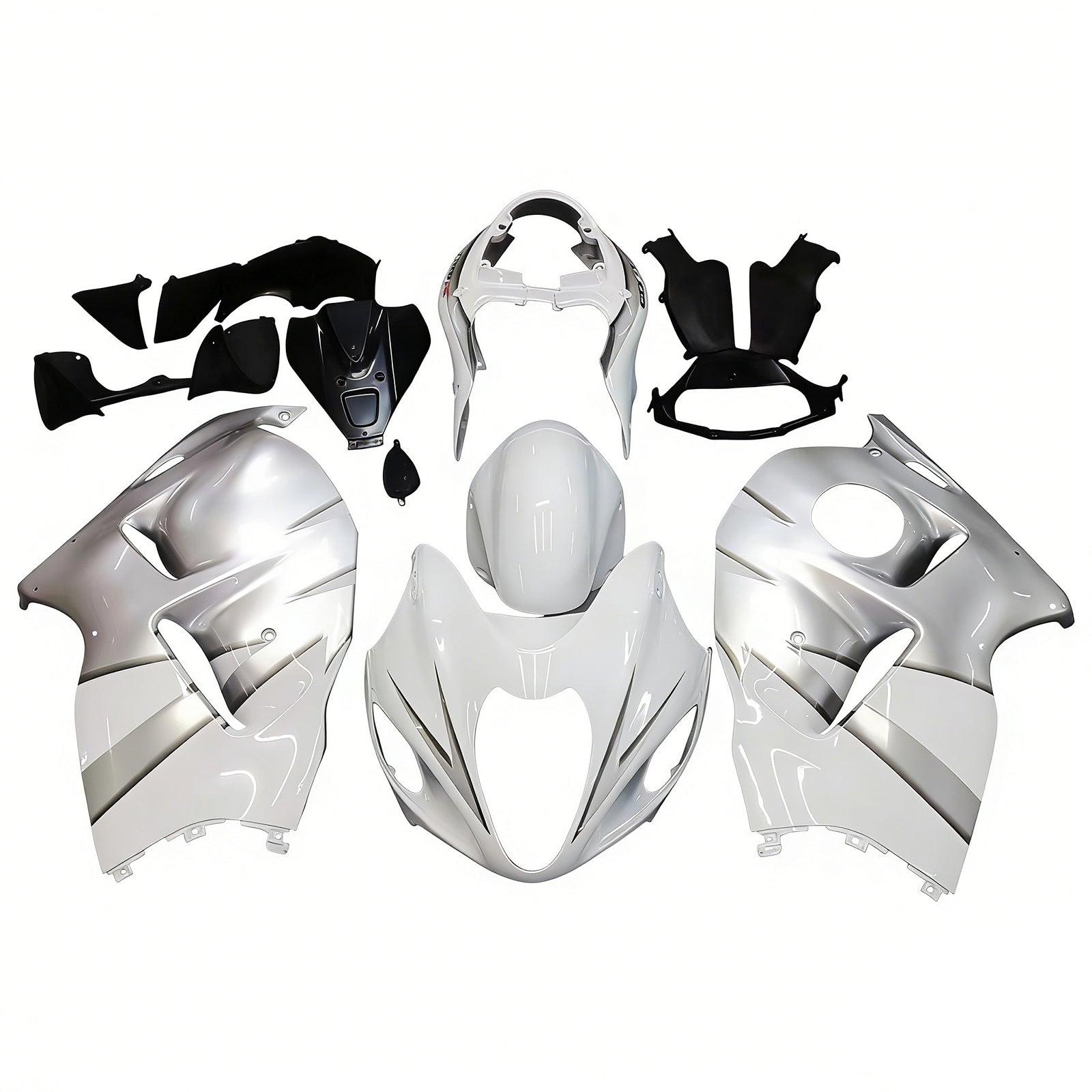 1999-2007 Suzuki Hayabusa GSX1300r Kit de carénage injection de carrosserie en plastique Abs