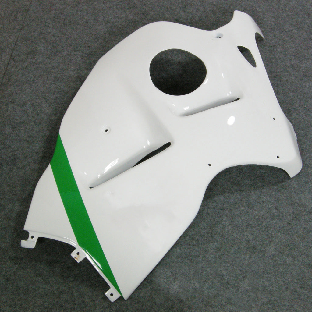 Carénages Amotopart 1999-2007 Suzuki GSX1300 Hayabusa Blanc Vert Research47 Generic