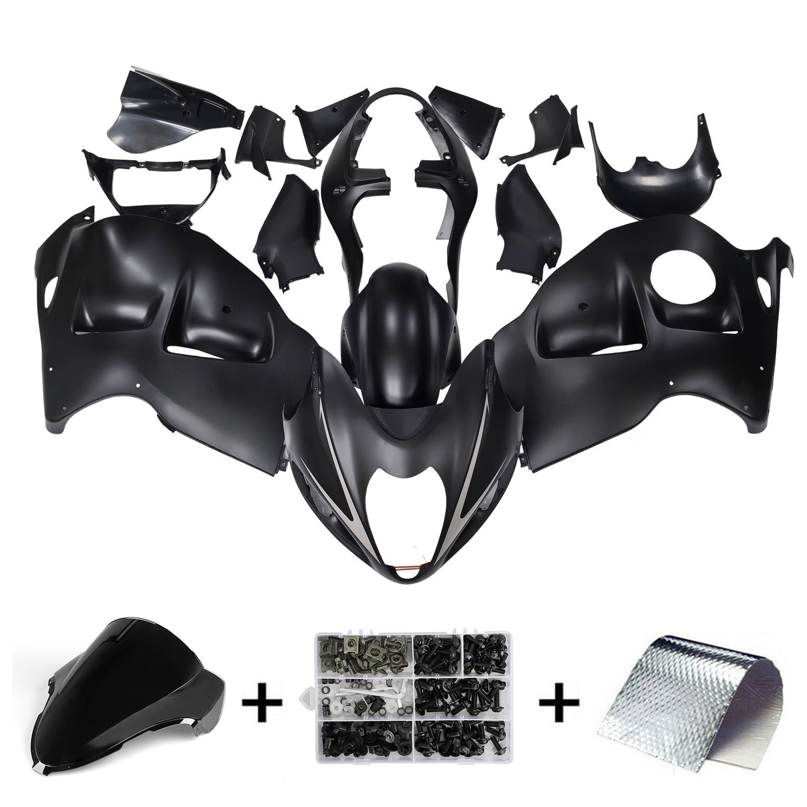 1999-2007 Suzuki Hayabusa GSX1300R komplet za vbrizgavanje telesa v ABS plastiki