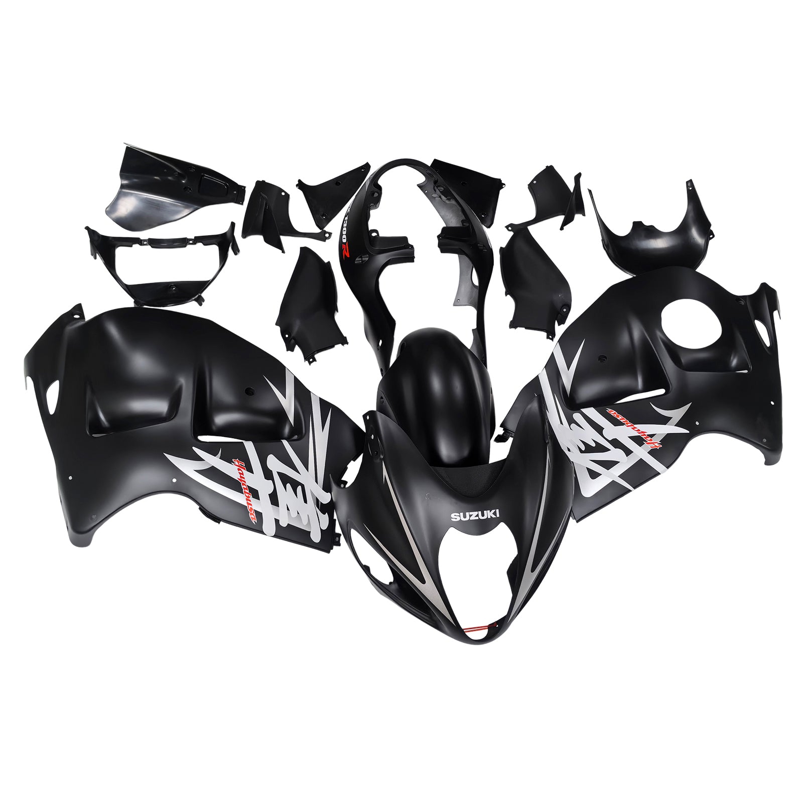 1999-2007 Suzuki Hayabusa GSX1300r Zestaw owiewek wtryskowych z tworzywa sztucznego Abs