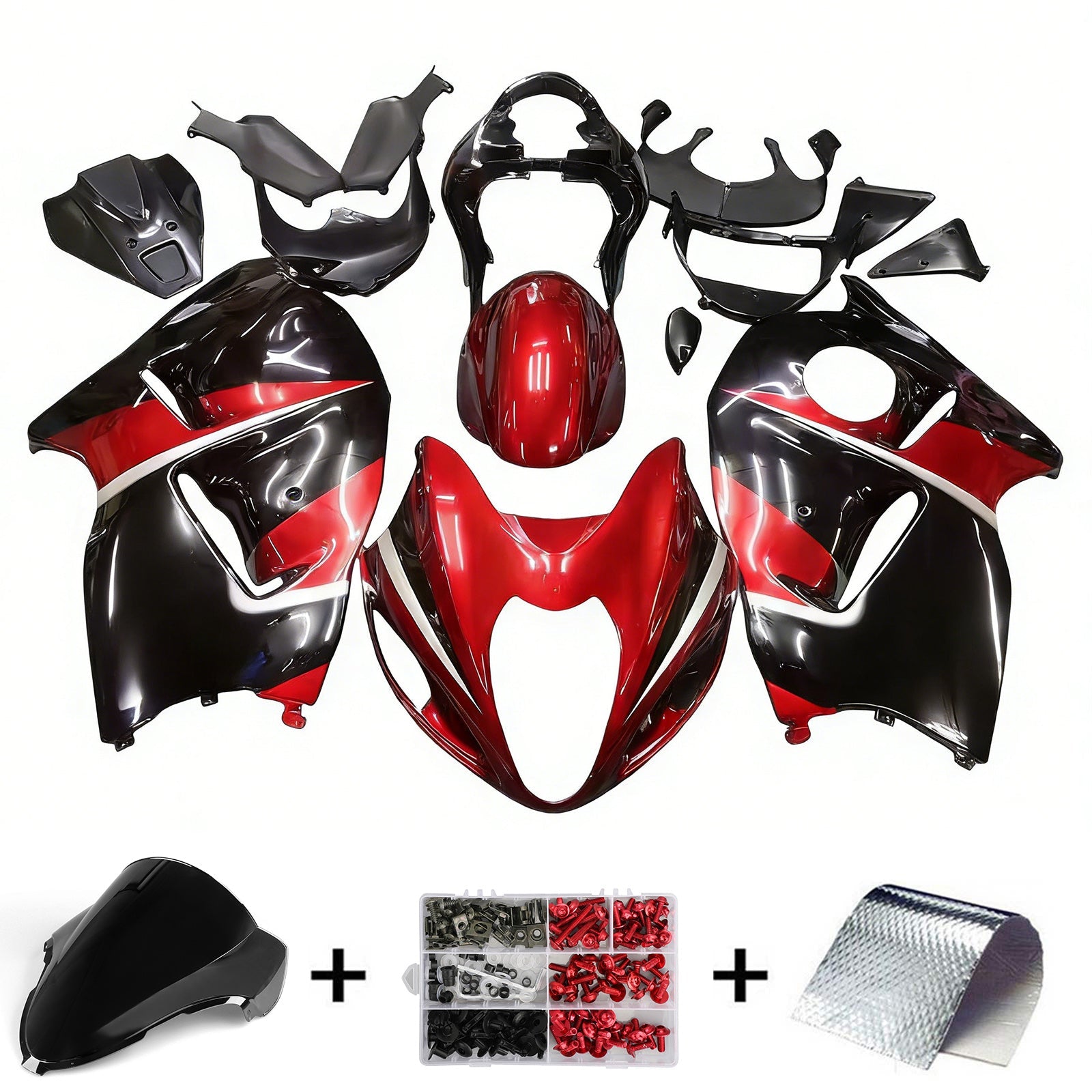 ABS PLASTIC KUIST KIT VOOR SUZUKI HAYABUSA GSX1300R 1999-2007