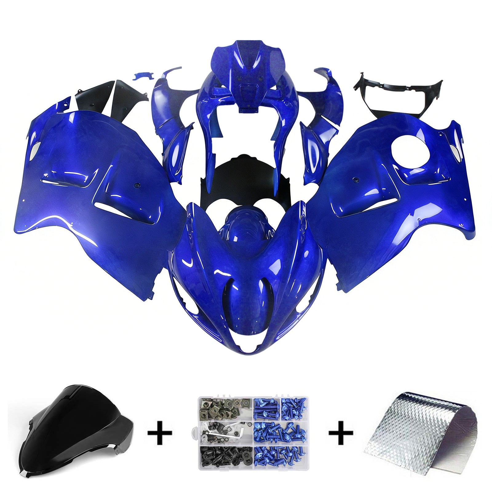 Amotopart Suzuki Hayabusa GSXR1300 1999-2007 Injectiekuipset Carrosserie ABS Kunststof