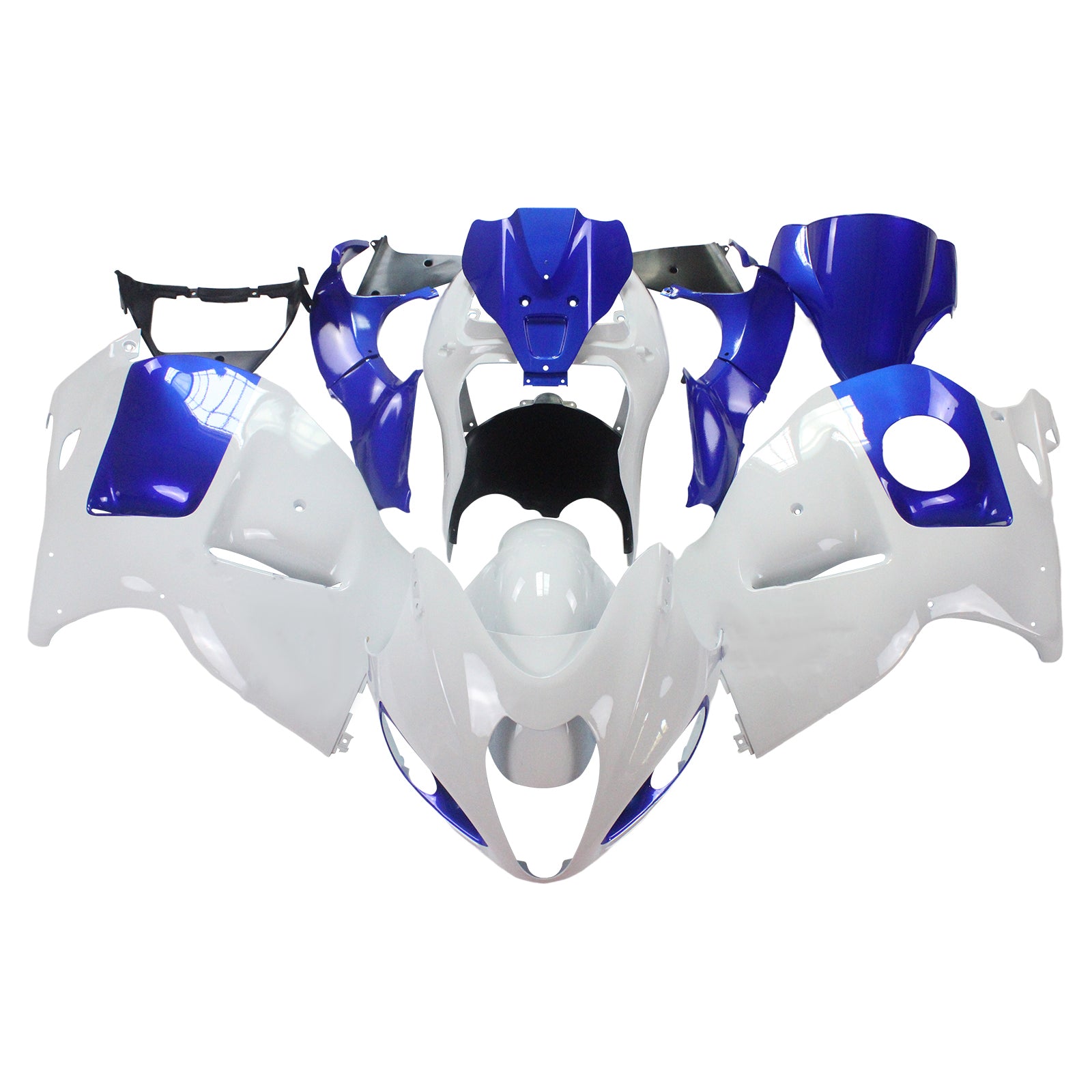 Amotopart Suzuki Hayabusa GSXR1300 1999-2007 Kit carena carrozzeria in plastica ABS
